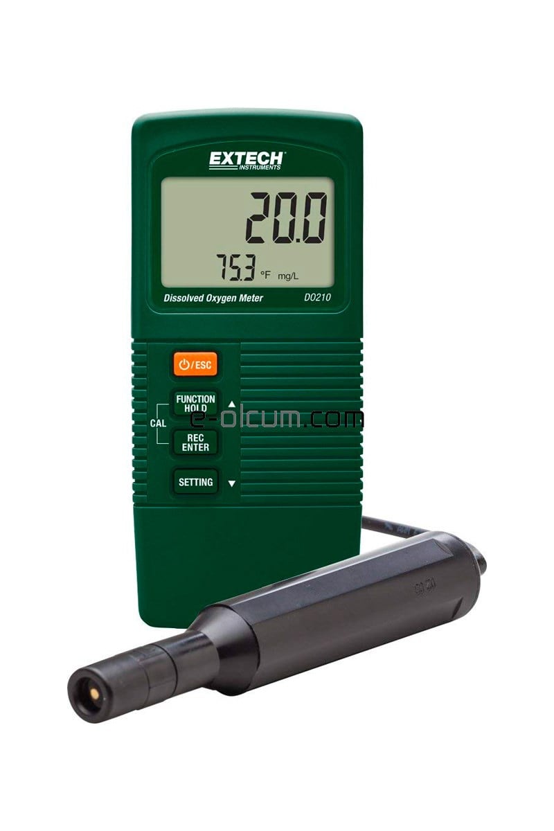 Extech DO210 Kompakt Çözünmüş Oksijen Ölçer