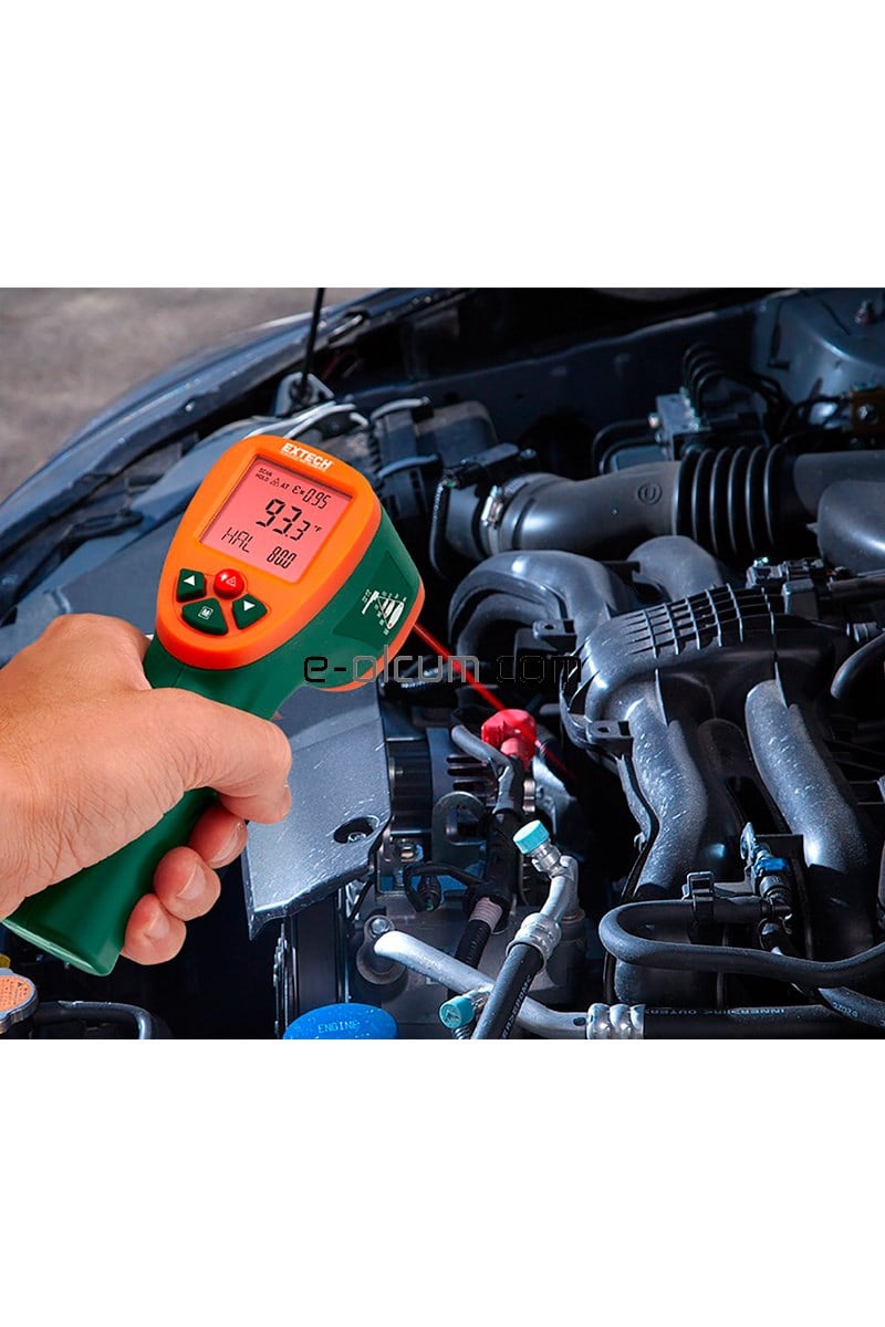 extech ir270 lazerli kizilotesi termometre