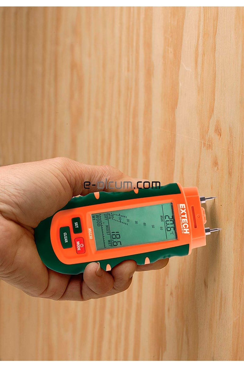 extech mo230 ahsap nem olcer