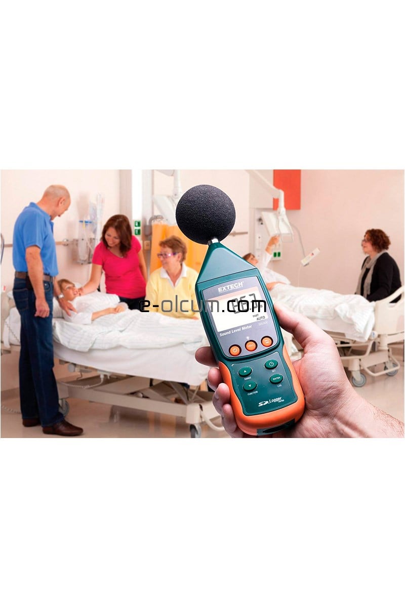 Extech SDL600 Desibel Ölçer Kaydedici