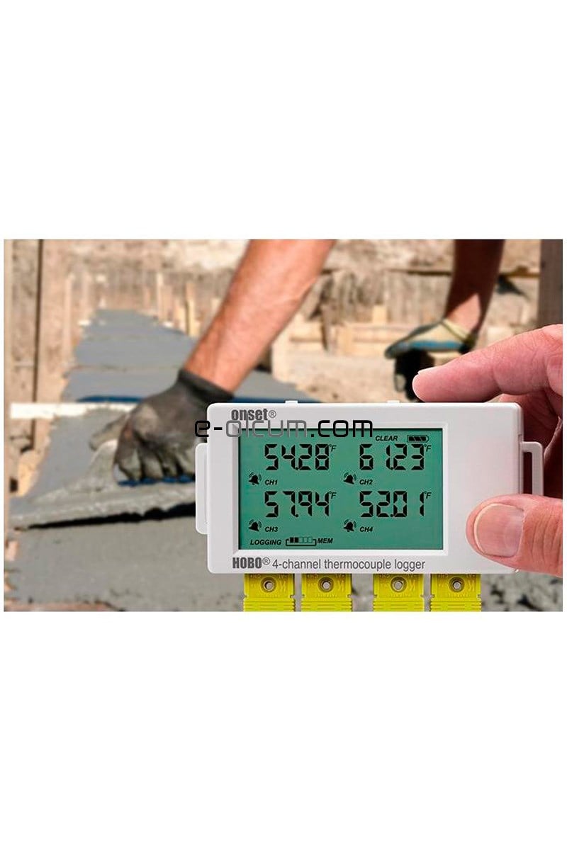 HOBO UX120-014M 4 Kanallı Termokupl Kaydedici