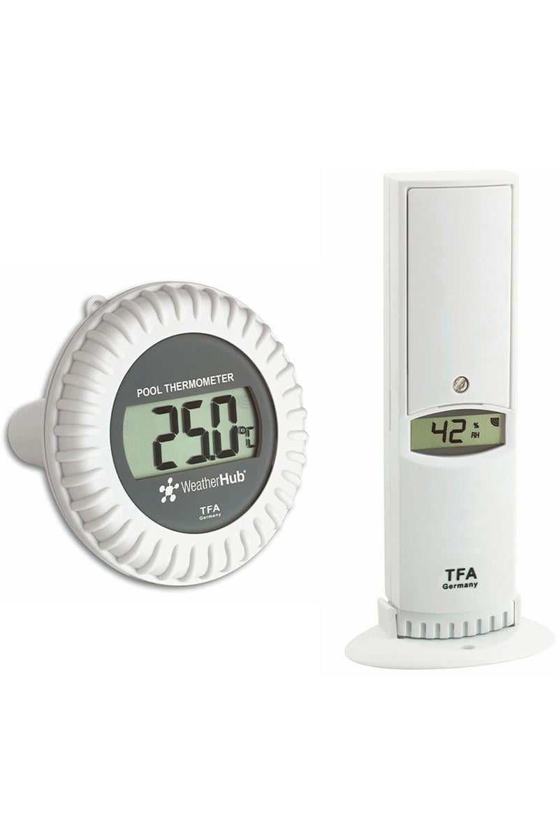 TFA 30.3310.02 Weatherhub Havuz Sıcaklık ve Ortam Sıcaklık Nem Sensörleri