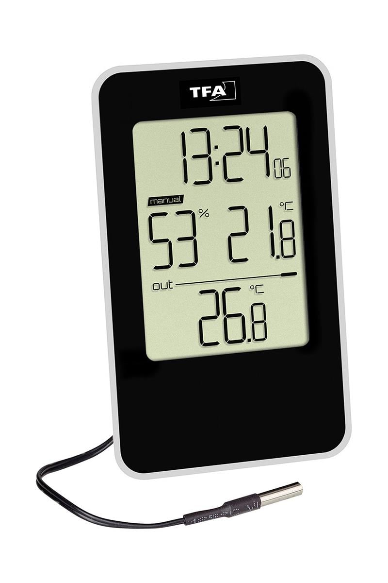 TFA 30.5048.01 Kablolu Termometre ve Nem Ölçer
