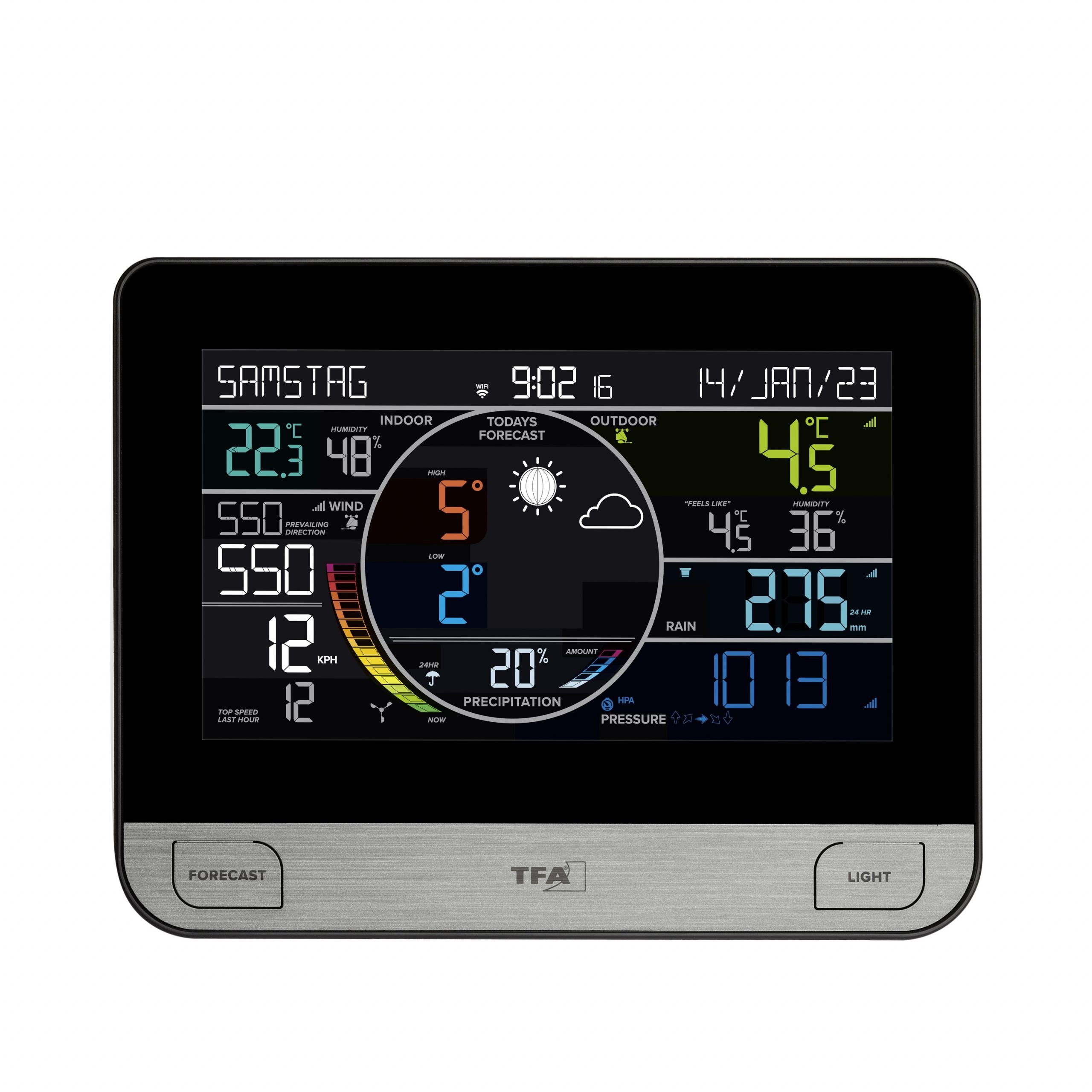 TFA 35.8003.01 Ekran