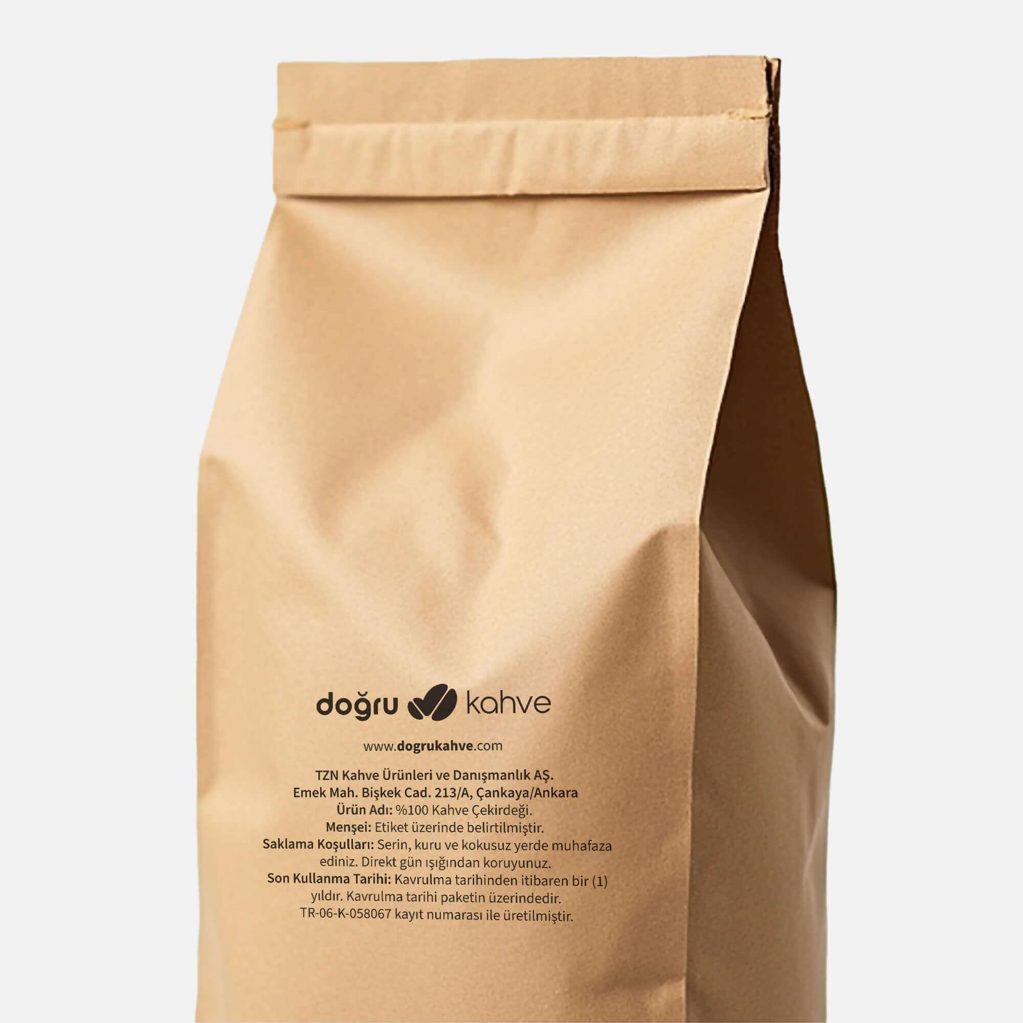 1 Kg Brezilya Filtre Kahve + Klipsli Ölçü Kaşığı