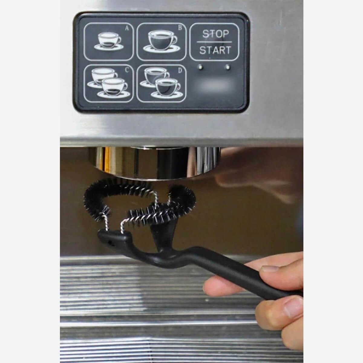 Espresso Makinesi Temizleme Fırçası Yuvarlak | 58mm