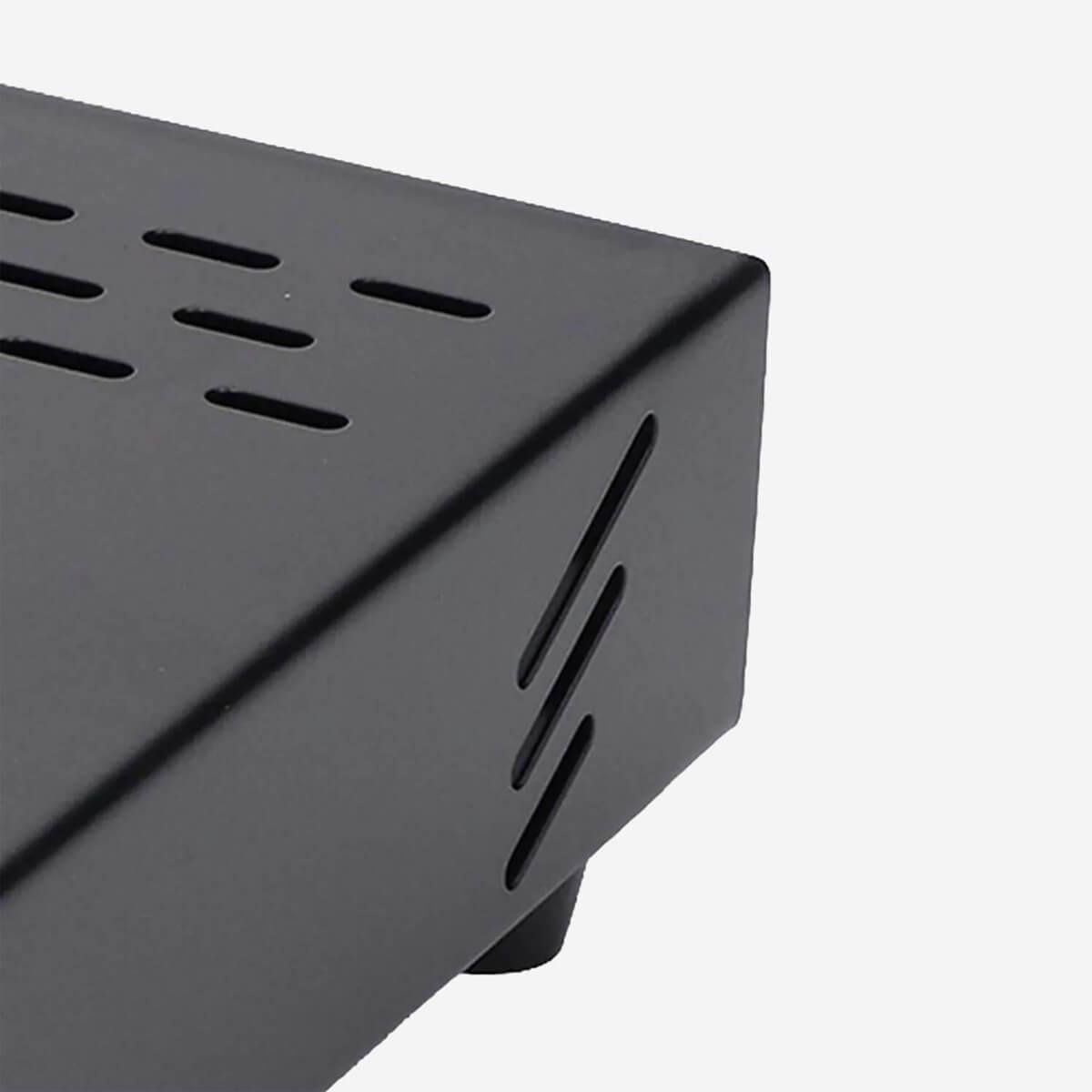 Knockbox | Kahve Posası Temizleme Kutusu - Siyah Çelik