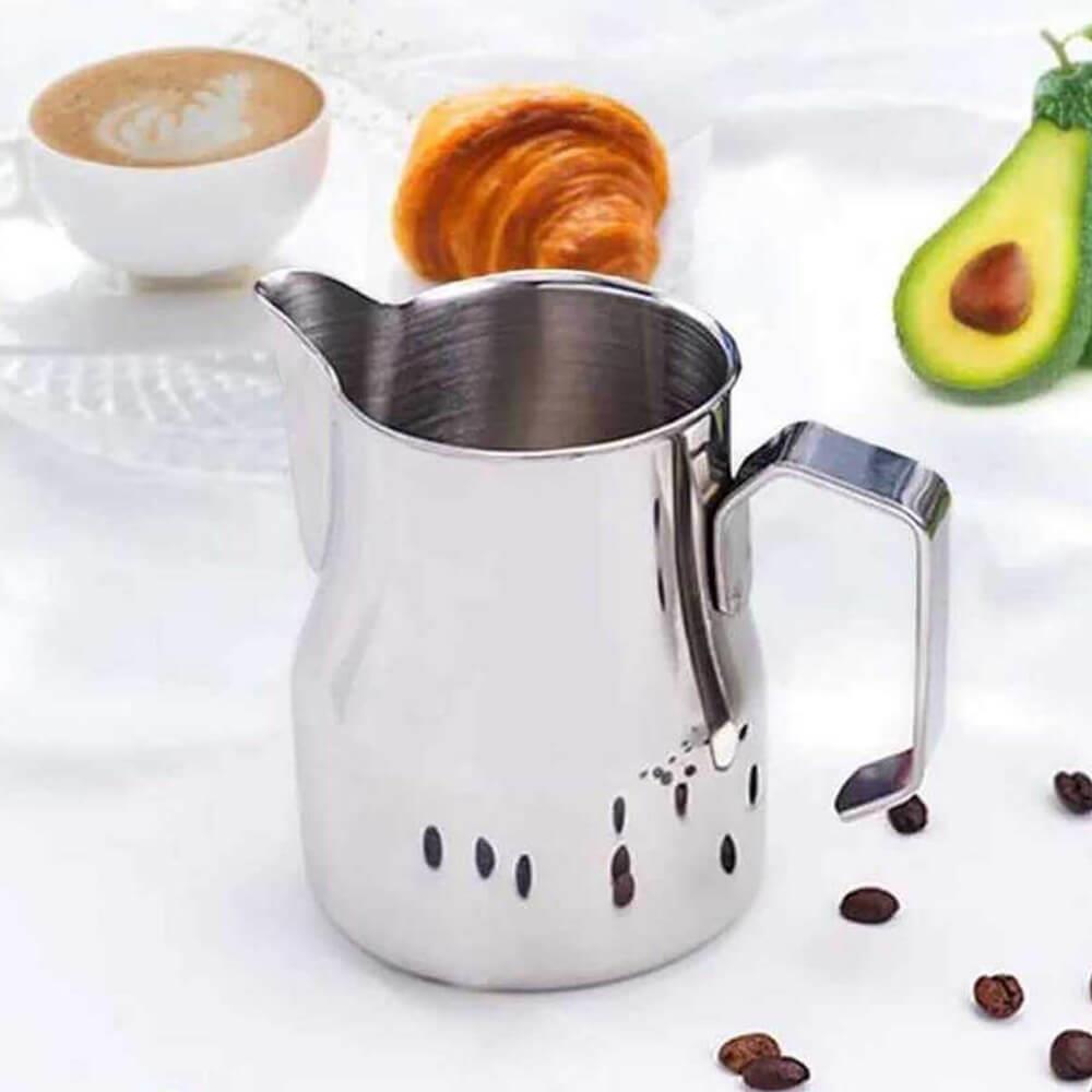Süt Potu Profesyonel Ördek Ağızlı Latte Art Pitcher - Paslanmaz Çelik | 500 ml