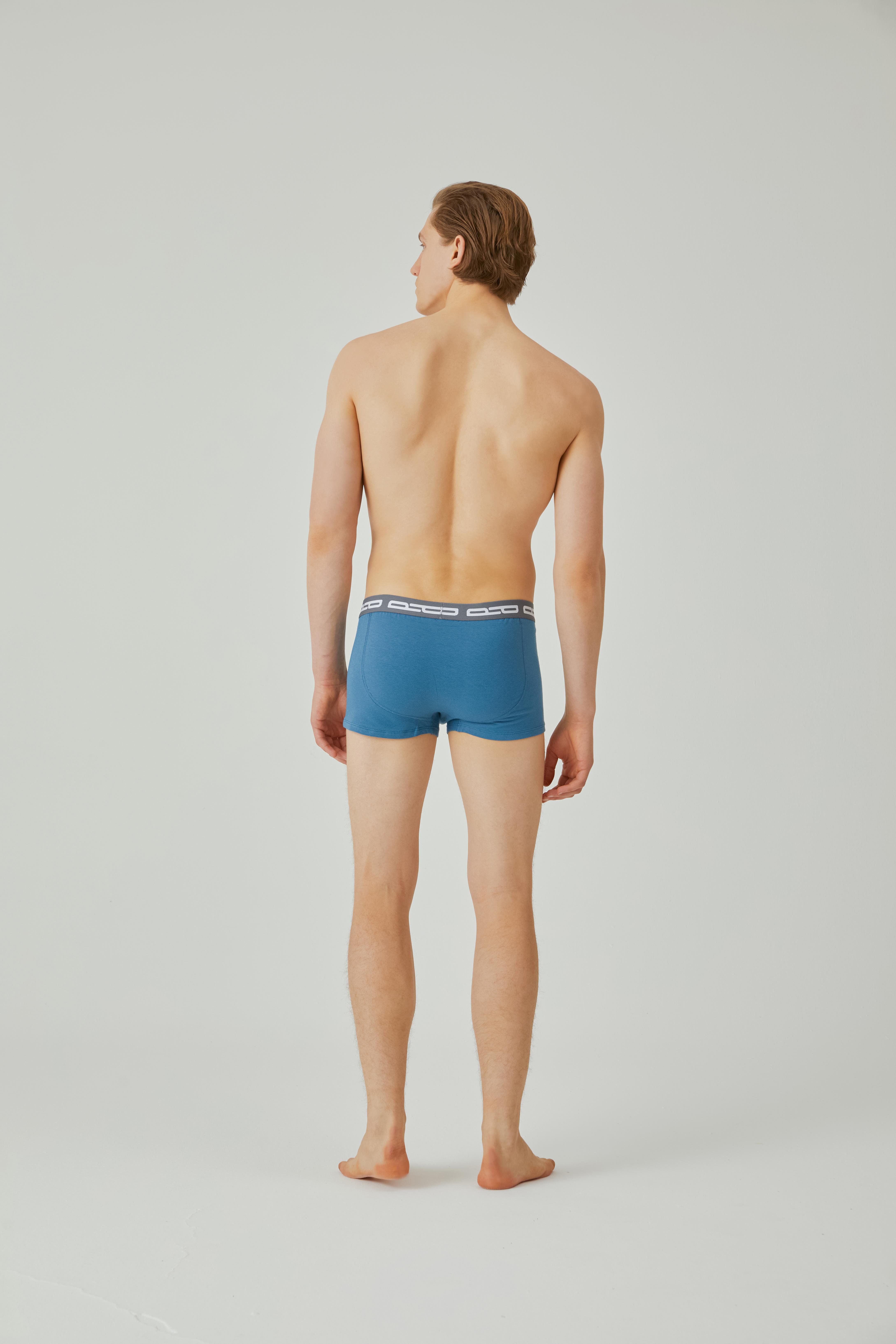 Erkek Kısa Boy İndigo Boxer