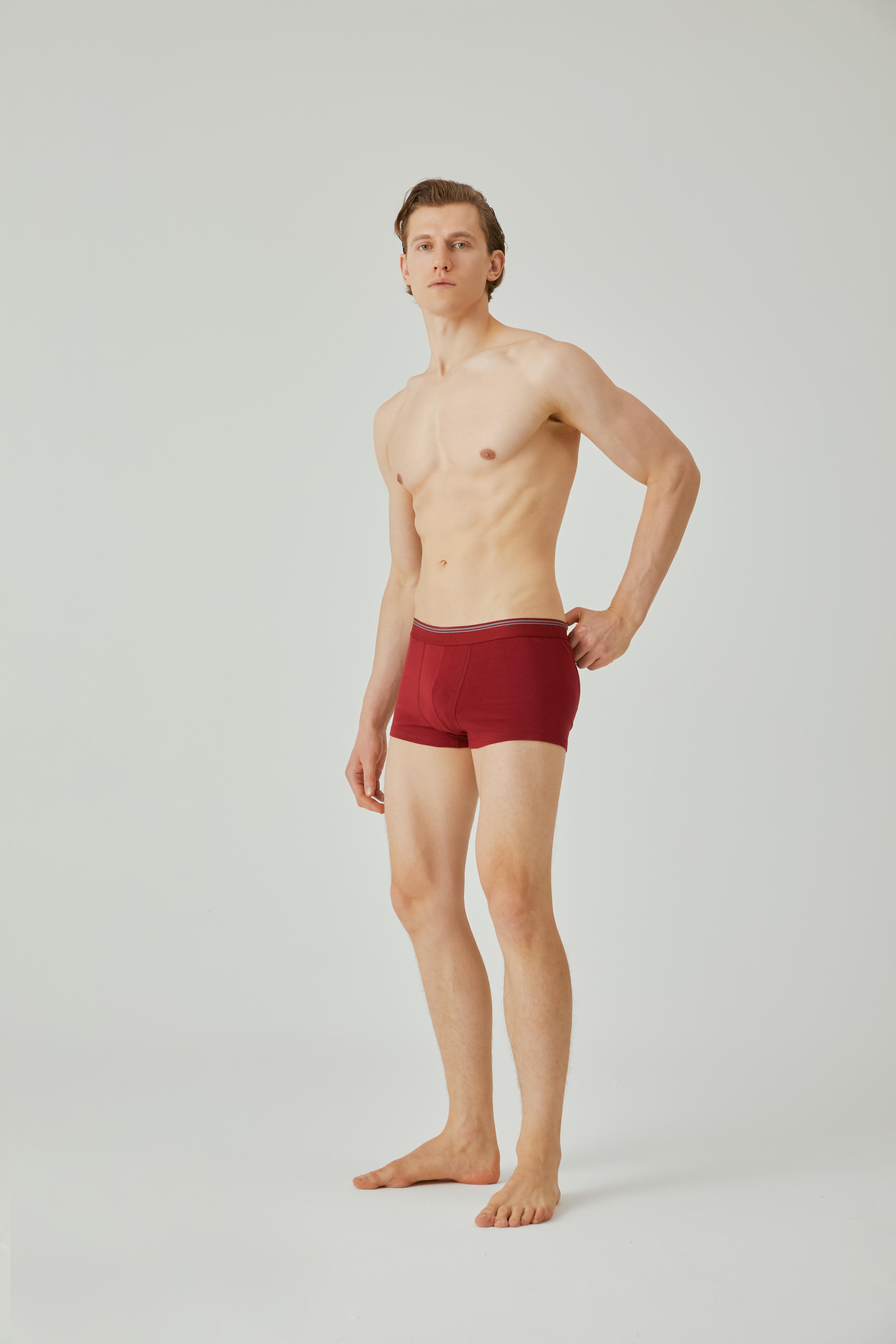 Erkek Kısa Boy Siyah Boxer