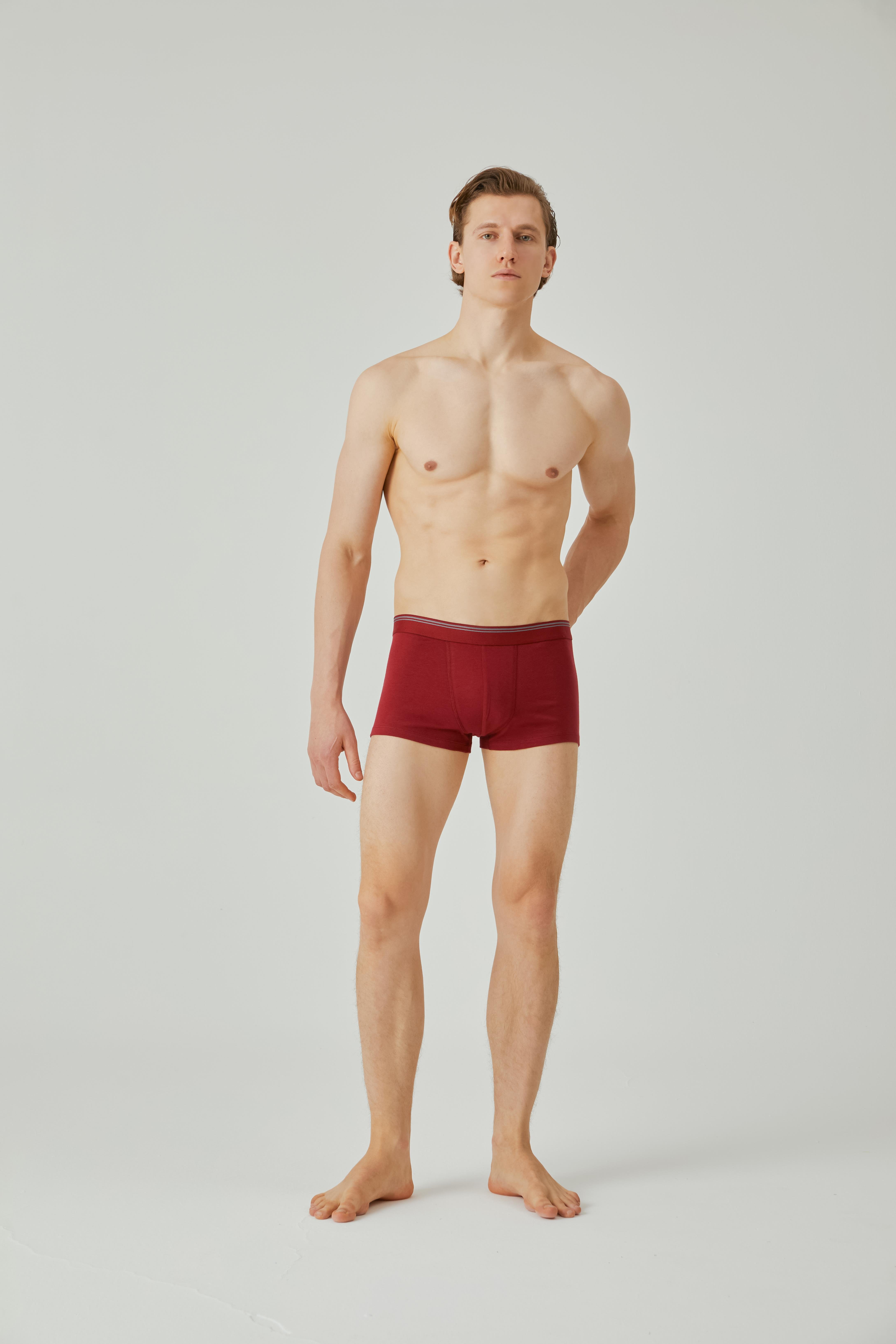 Erkek Kısa Boy Siyah Boxer