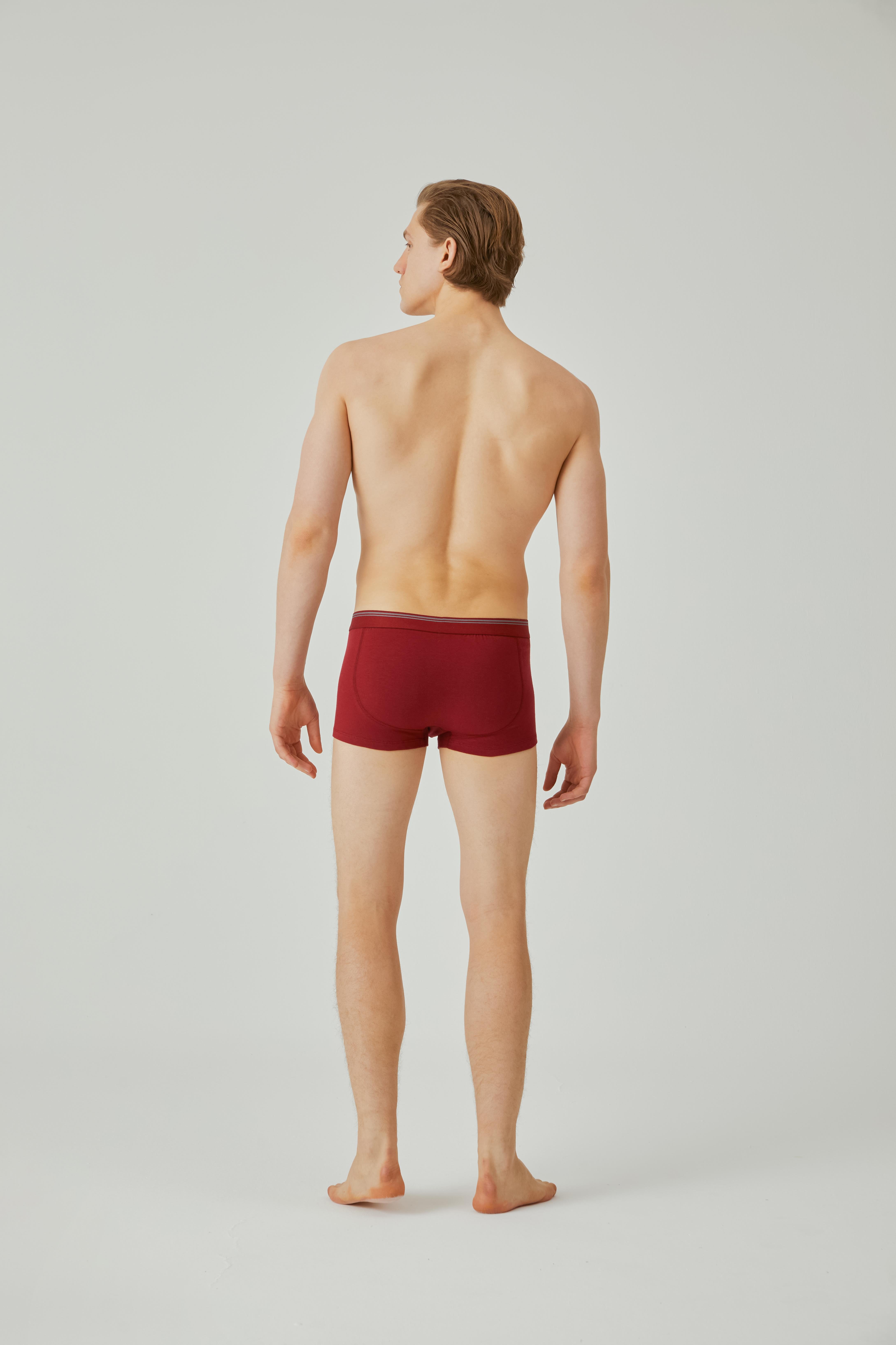 Erkek Kısa Boy Siyah Boxer