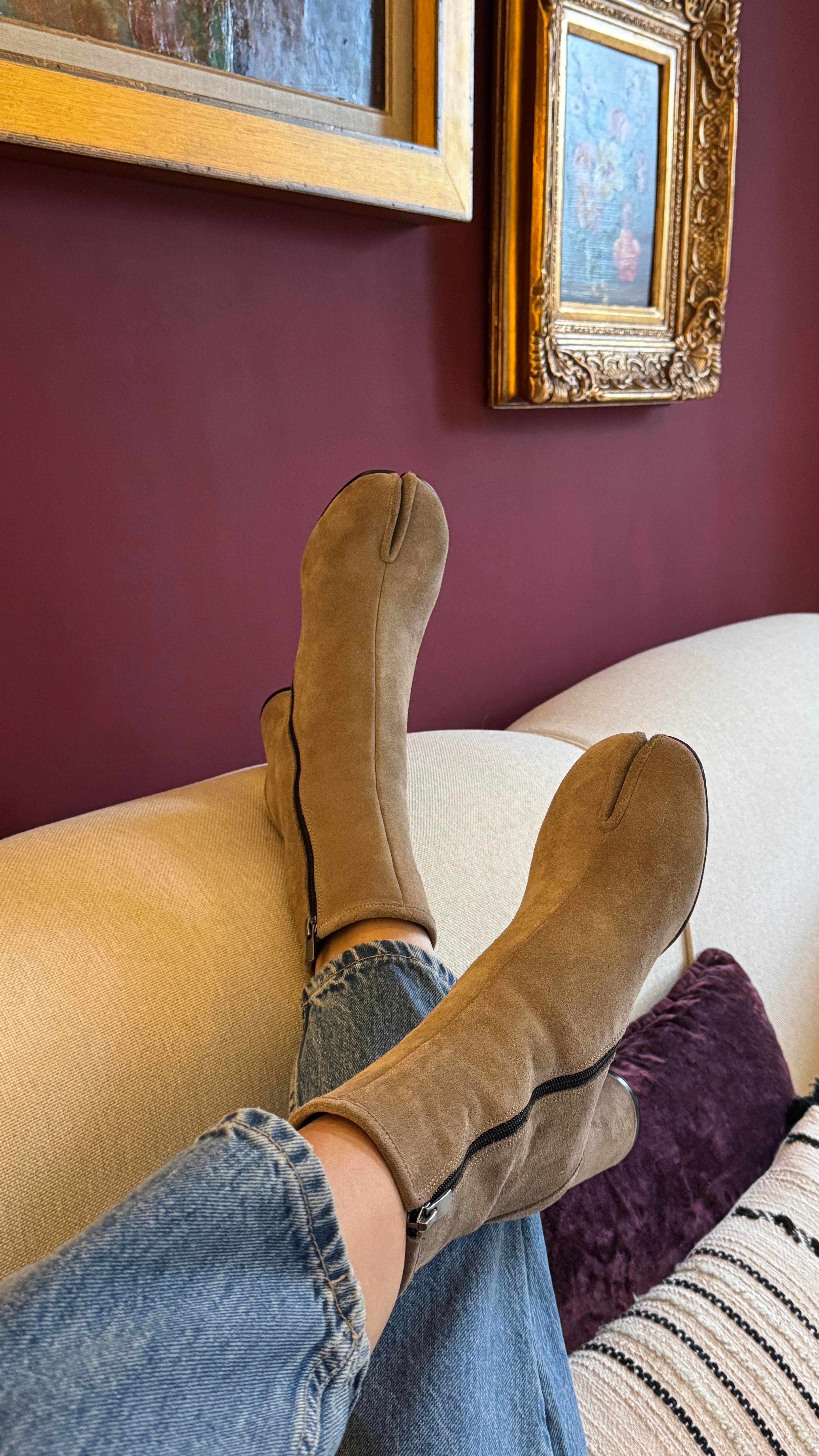 ALCOW VİZON SÜET TOPUKLU BOT