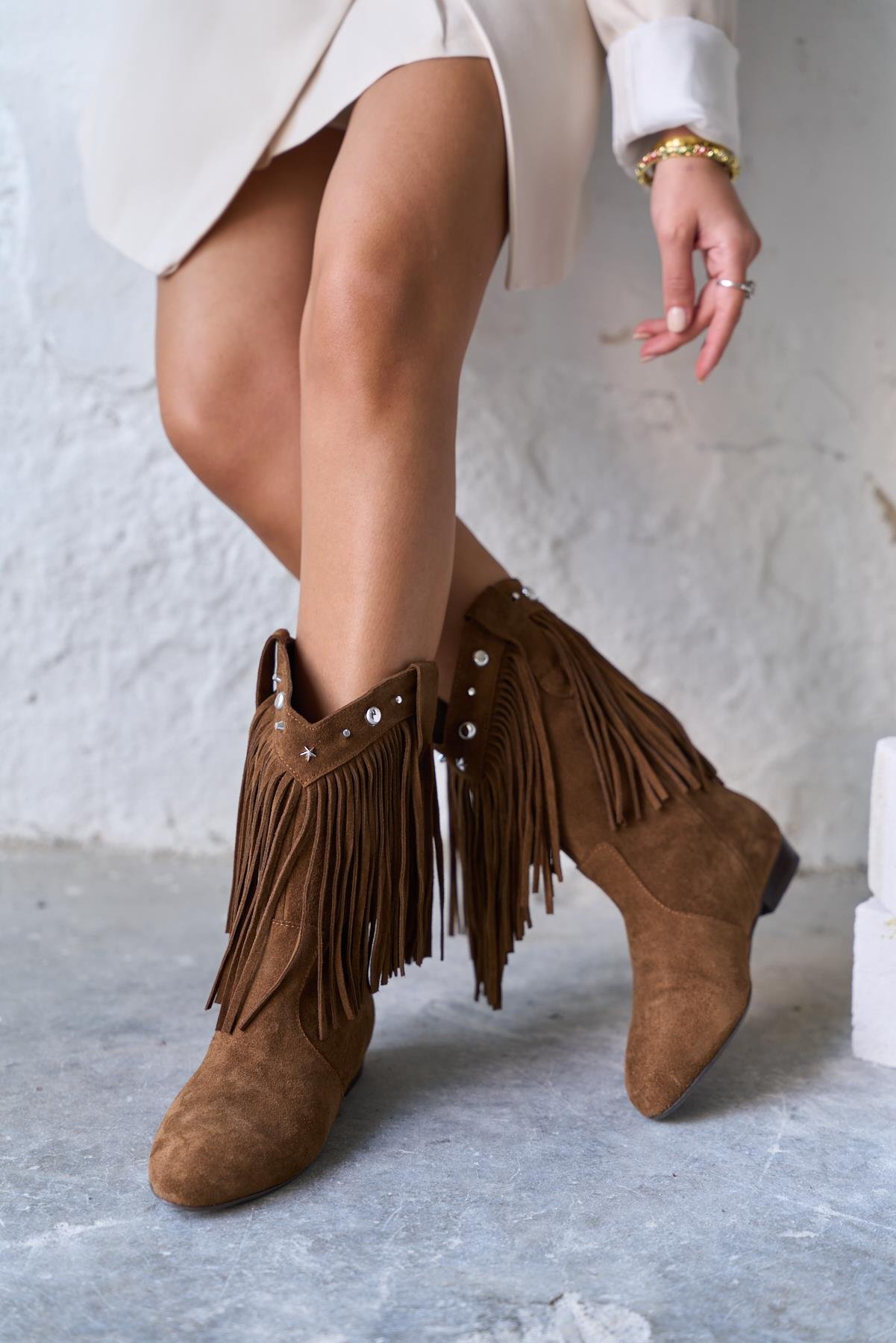 AURİS TABA SÜET ÇİZME