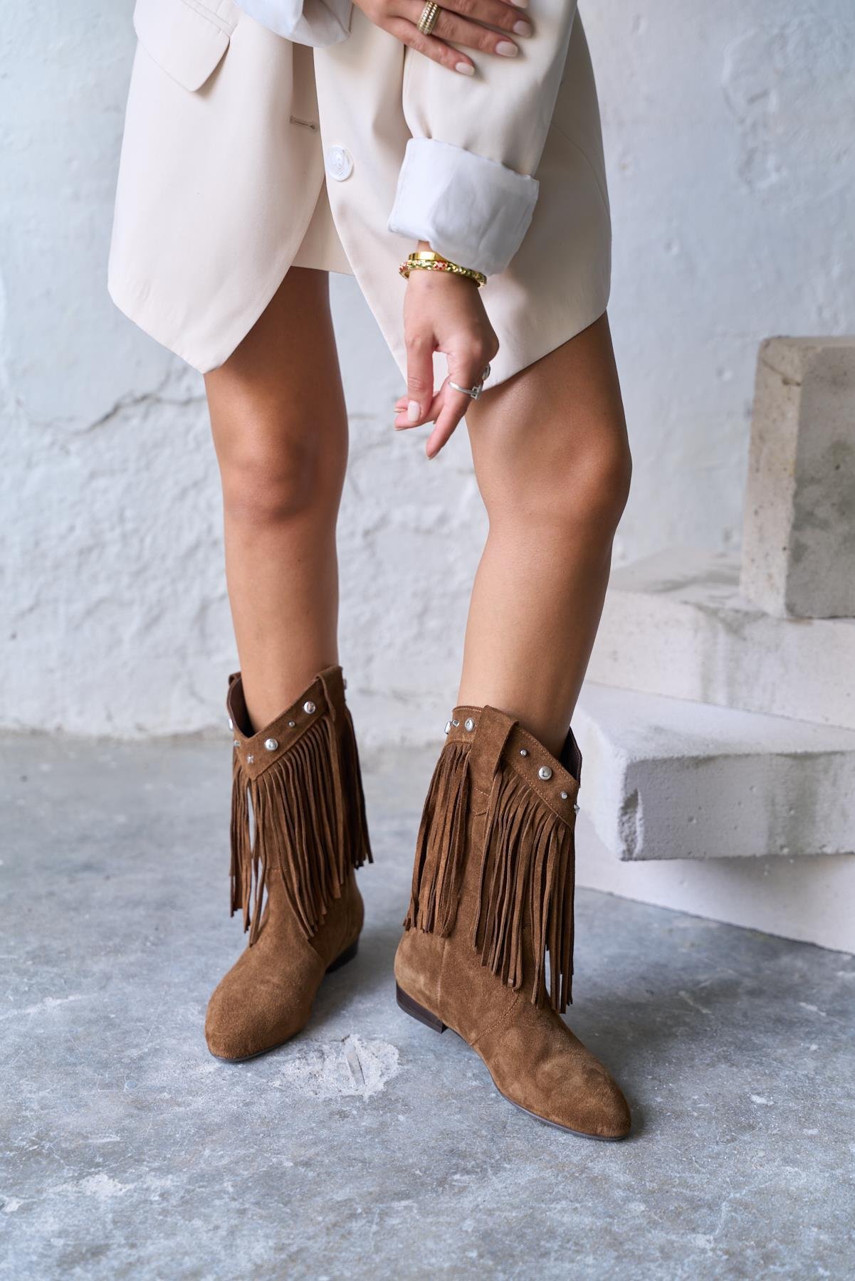 AURİS TABA SÜET ÇİZME