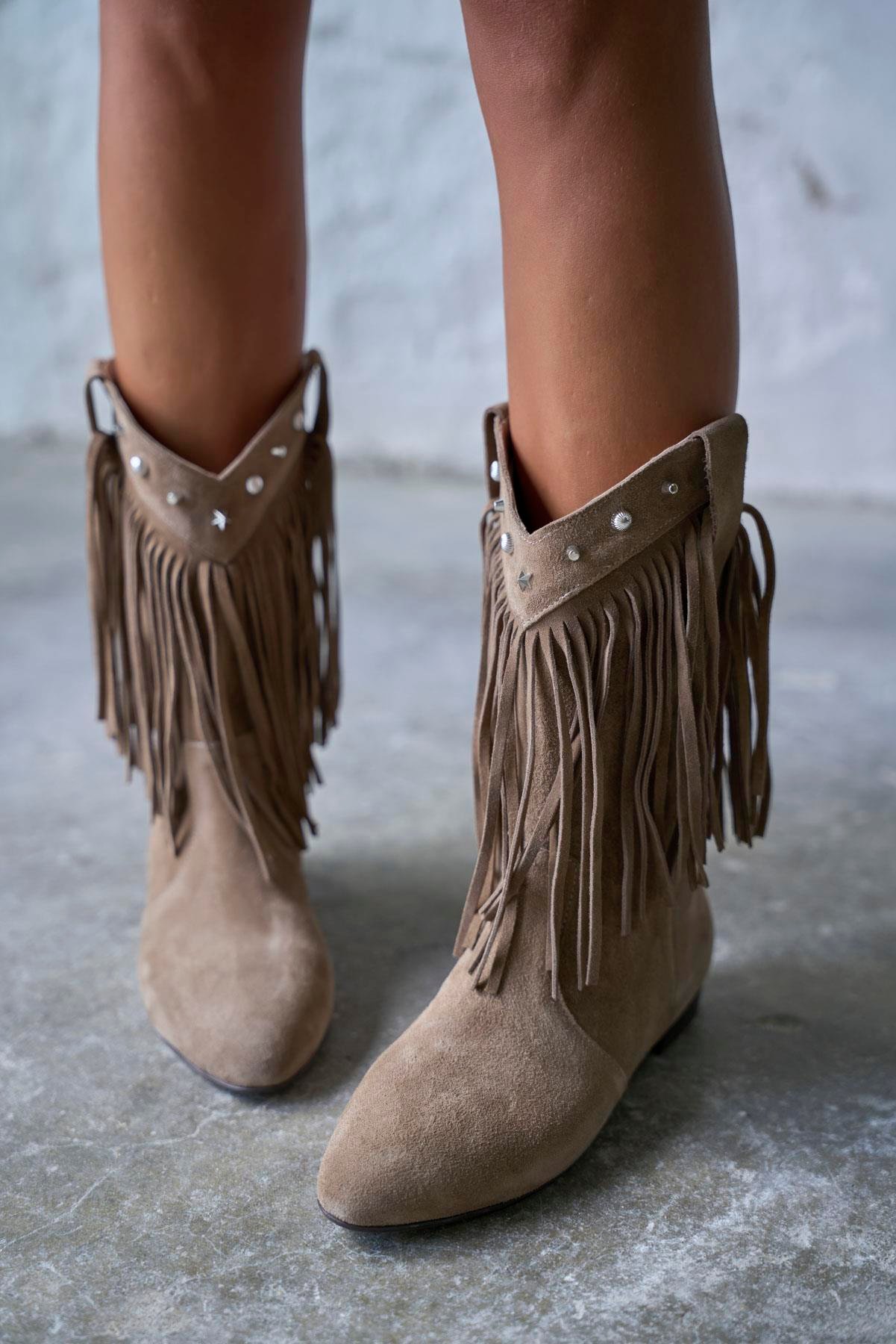 AURİS VİZON SÜET ÇİZME