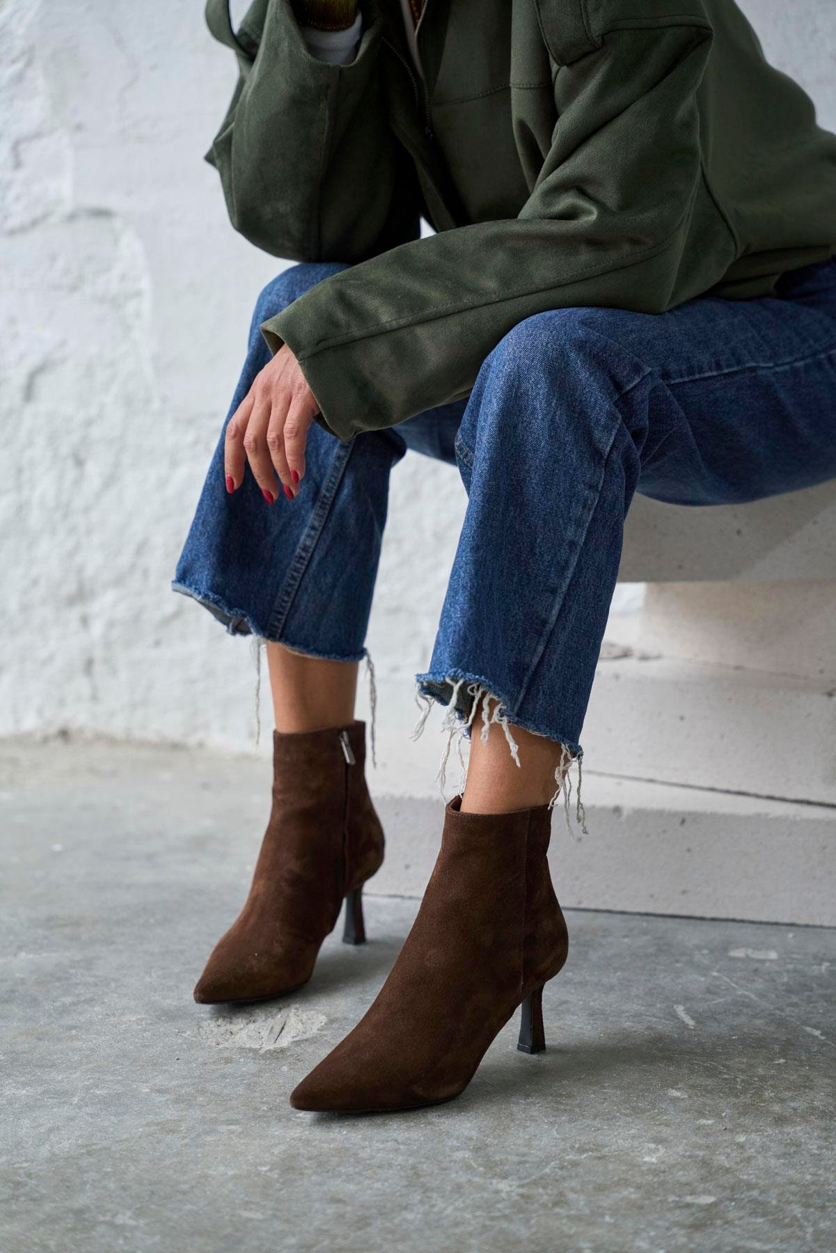 BRETZ KAHVE SÜET TOPUKLU BOT