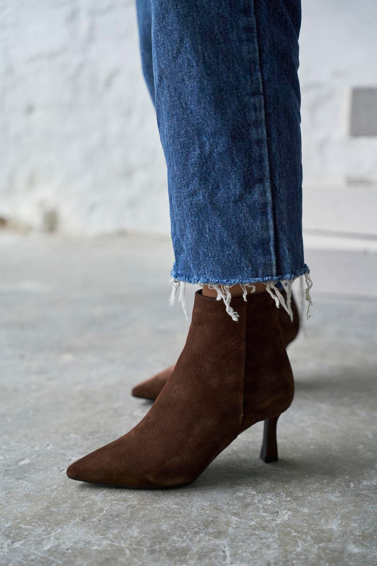 BRETZ KAHVE SÜET TOPUKLU BOT