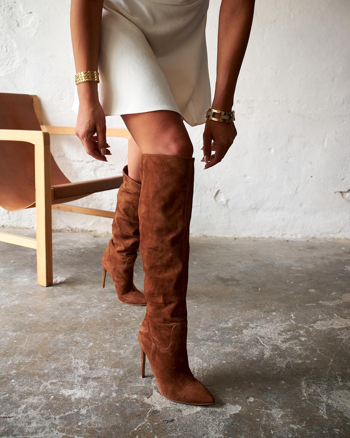 CARNEY TABA SÜET ÇİZME