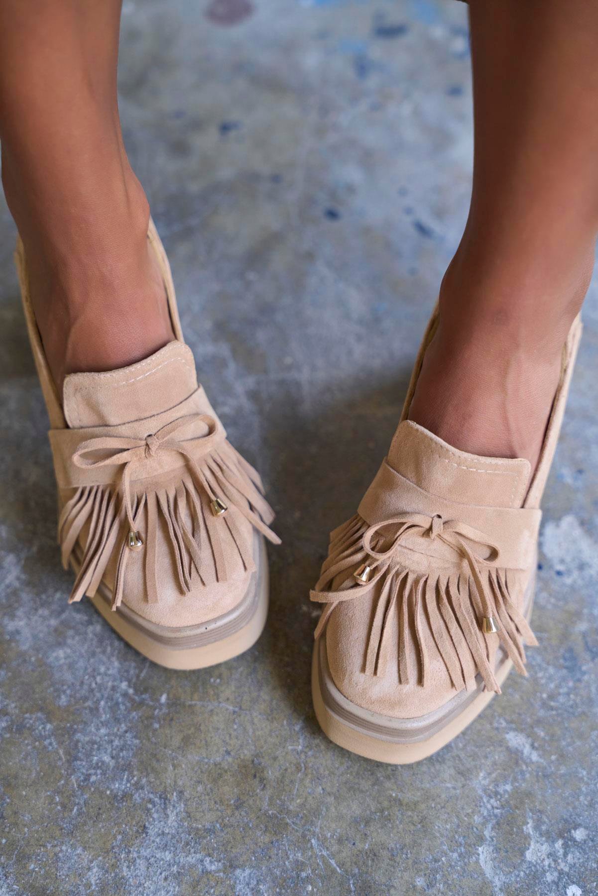 DAYES NUDE SÜET MAKOSEN