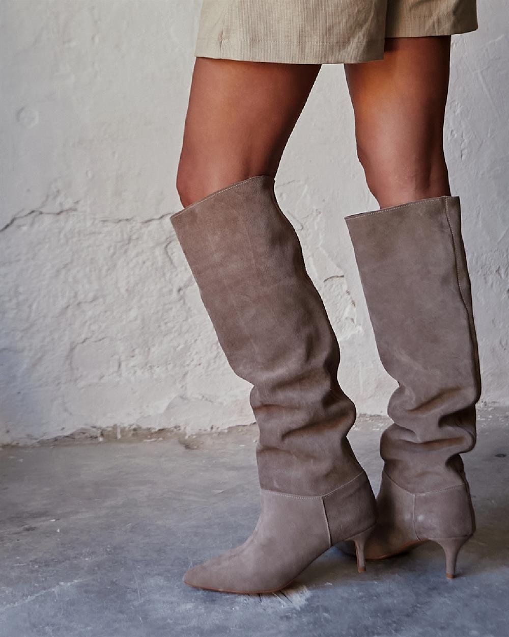 ELONE VİZON SÜET ÇİZME