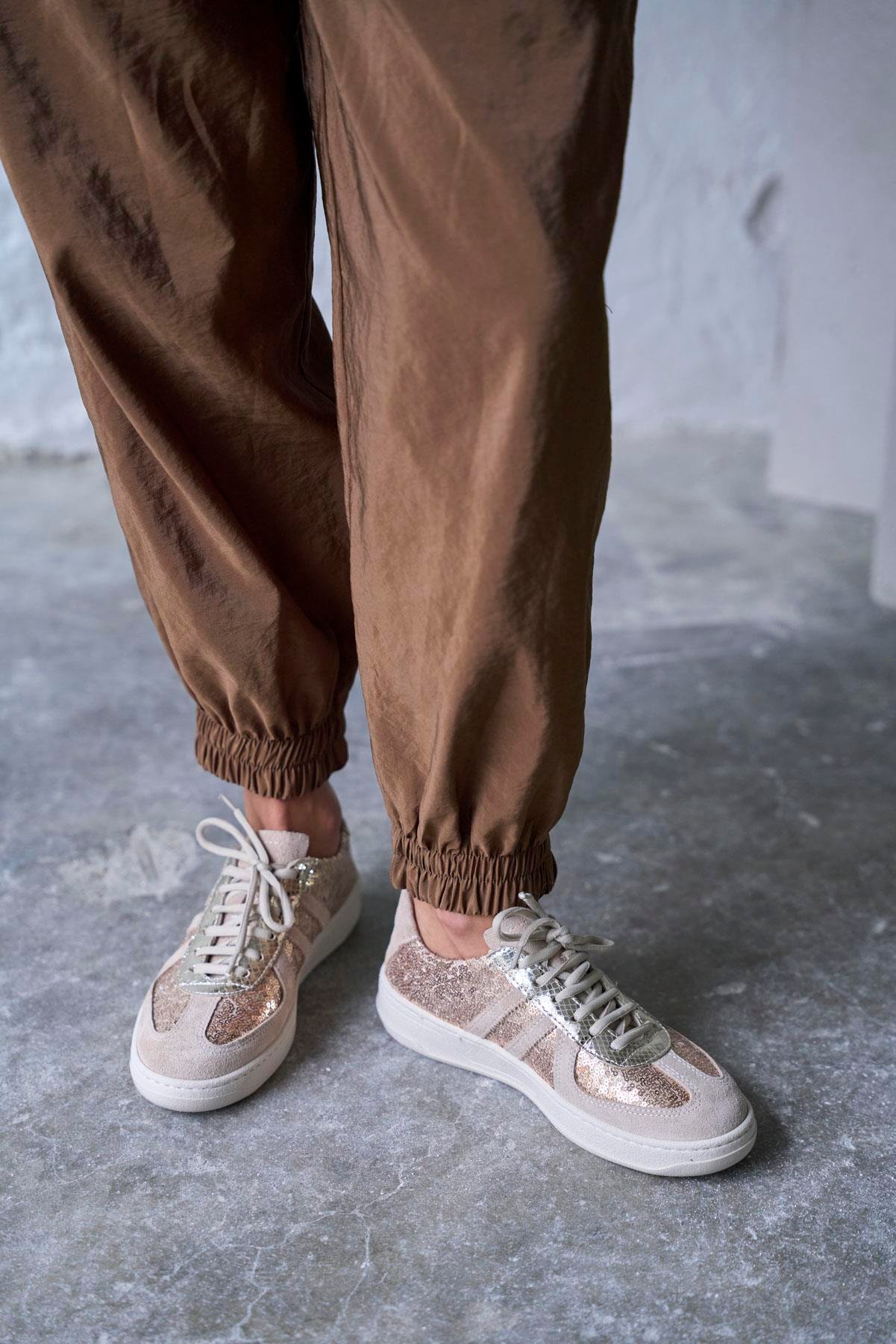 EVAN GOLD PULLU SPOR AYAKKABI