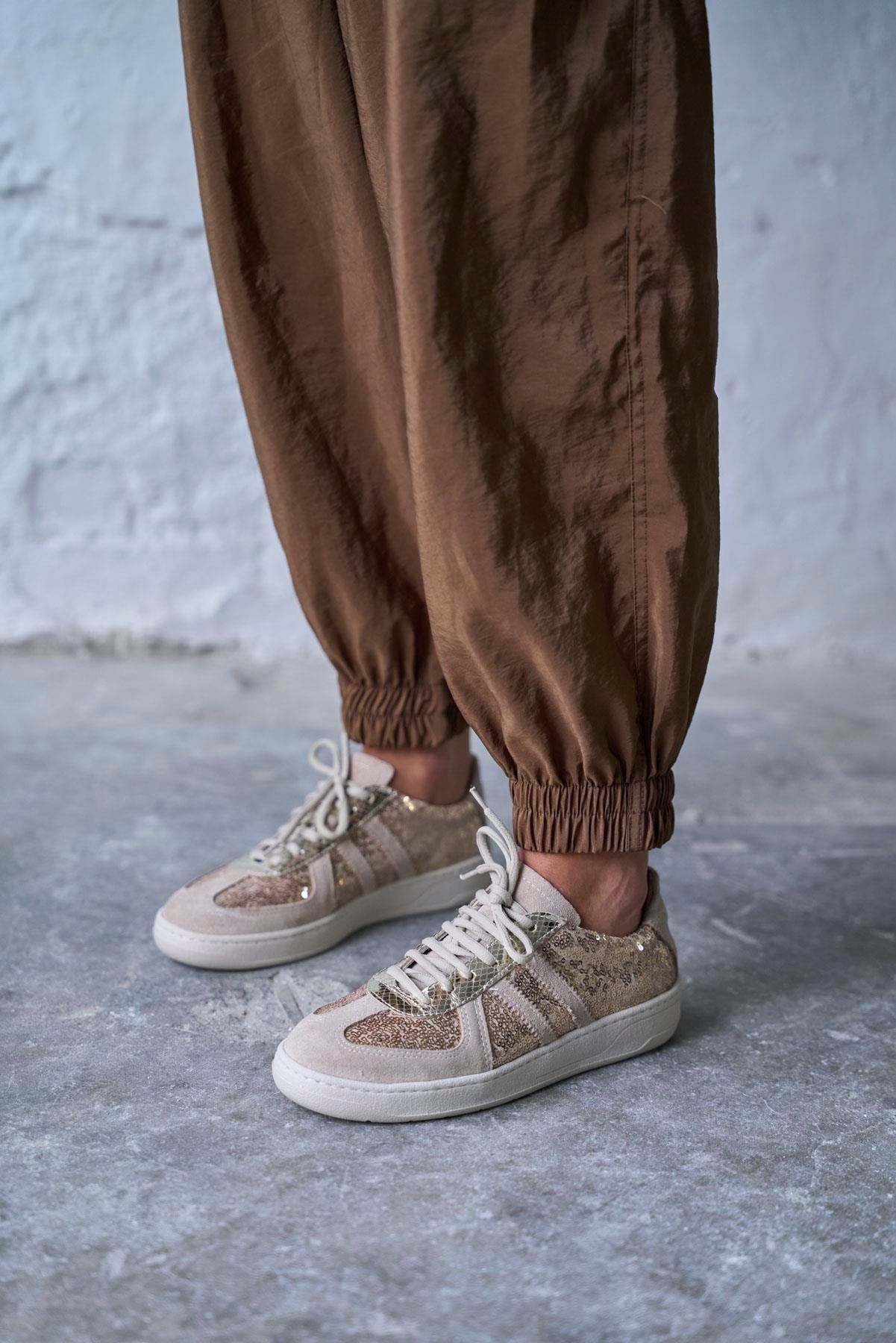 EVAN GOLD PULLU SPOR AYAKKABI