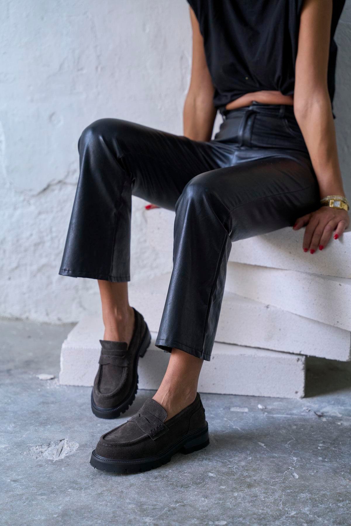 FİERD KAHVE SÜET MAKOSEN