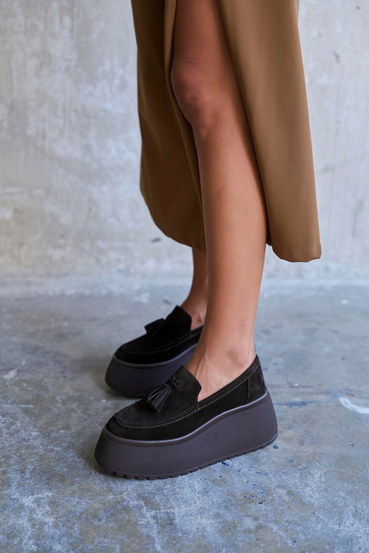 HİLBERT KAHVE SÜET MAKOSEN