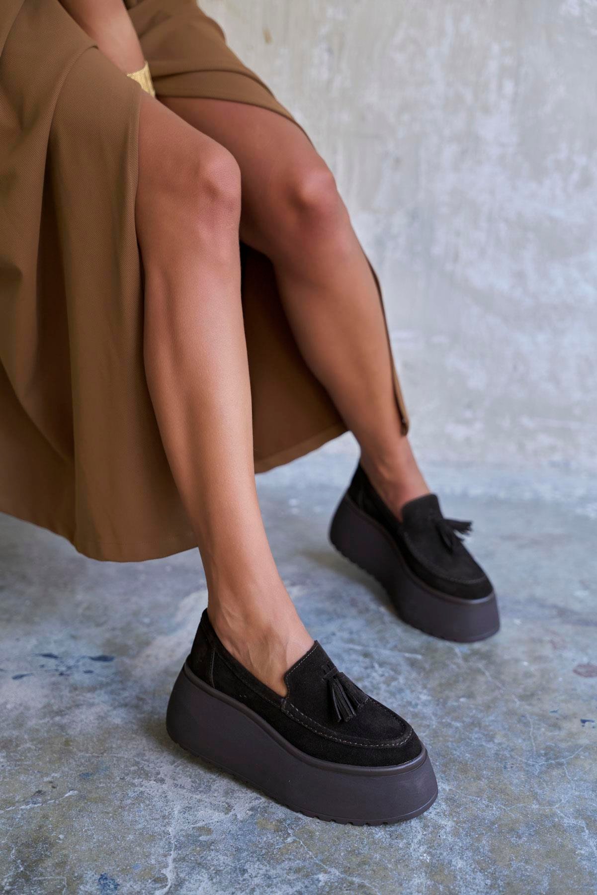 HİLBERT KAHVE SÜET MAKOSEN