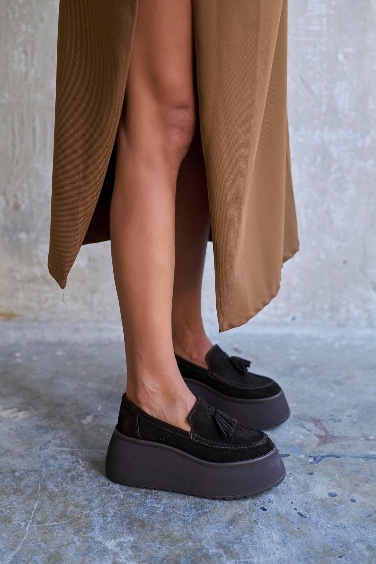 HİLBERT KAHVE SÜET MAKOSEN