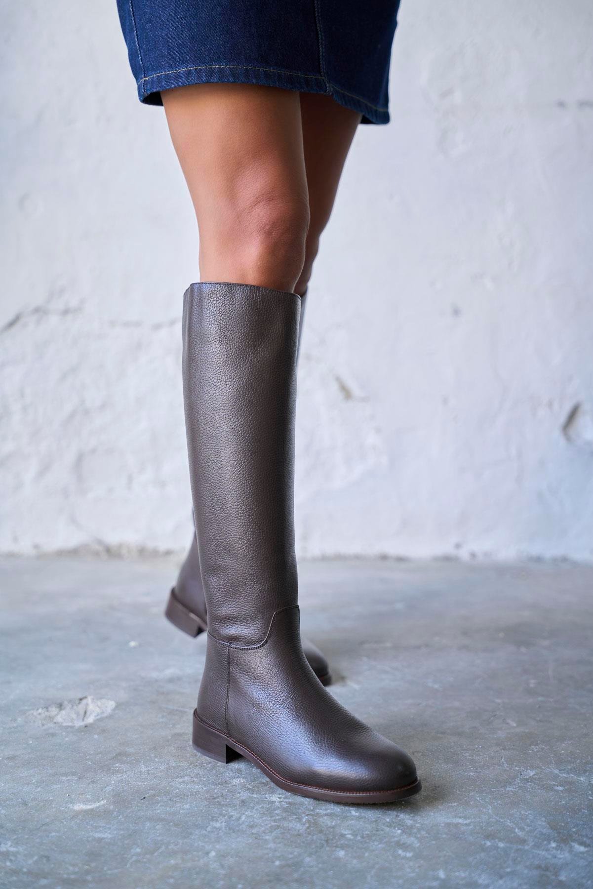 JENGA KAHVE DERİ ÇİZME