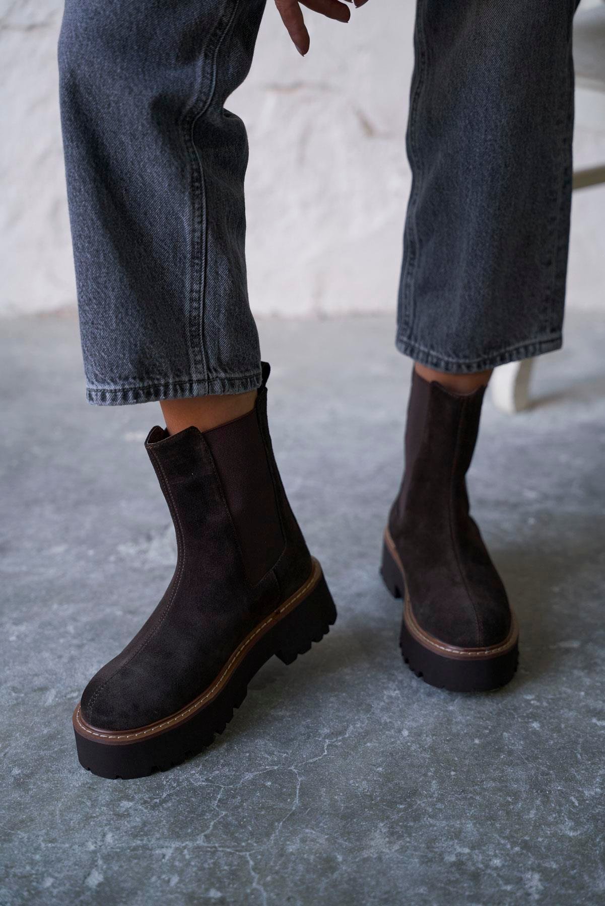 KROSSA KAHVE SÜET BOT