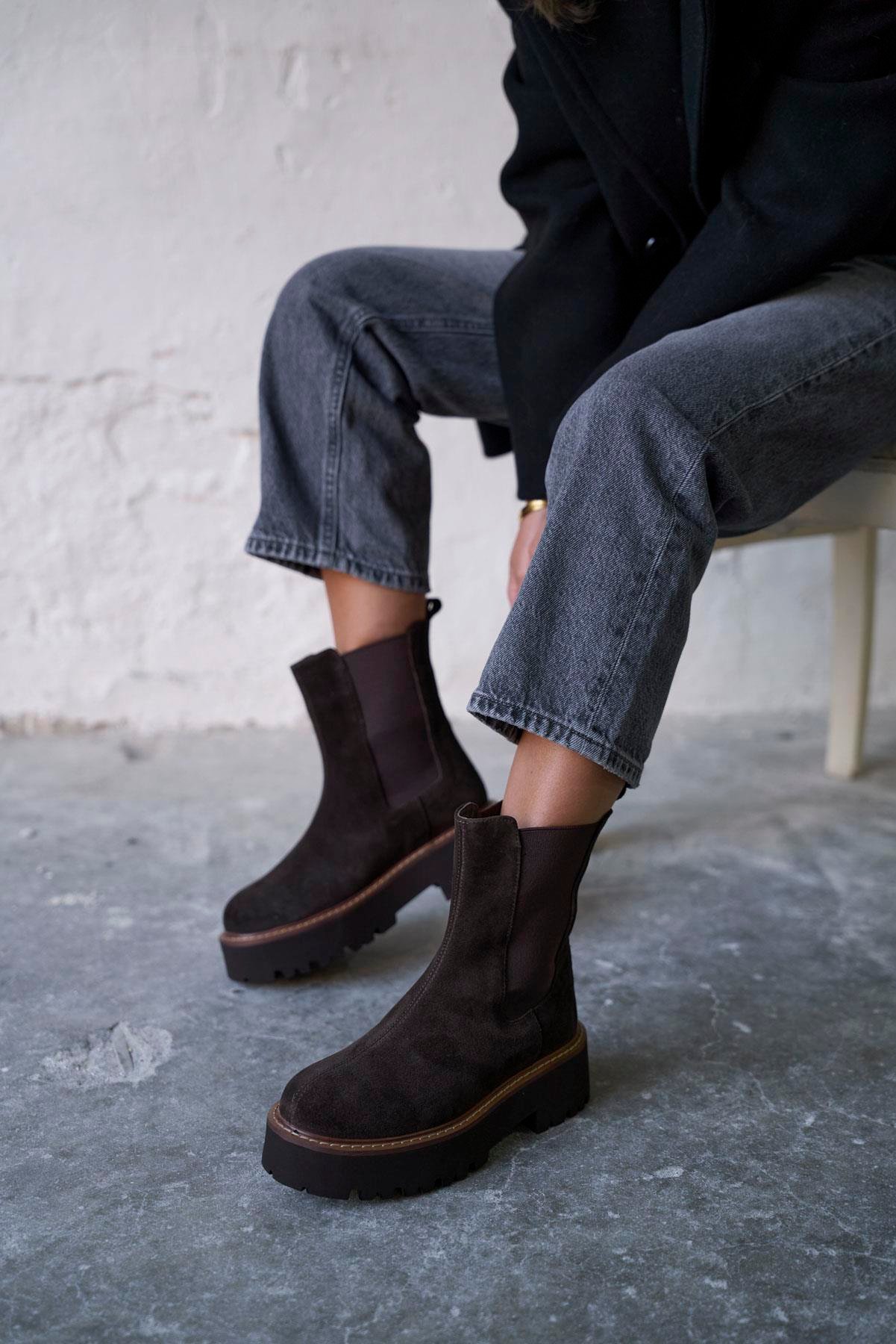 KROSSA KAHVE SÜET BOT