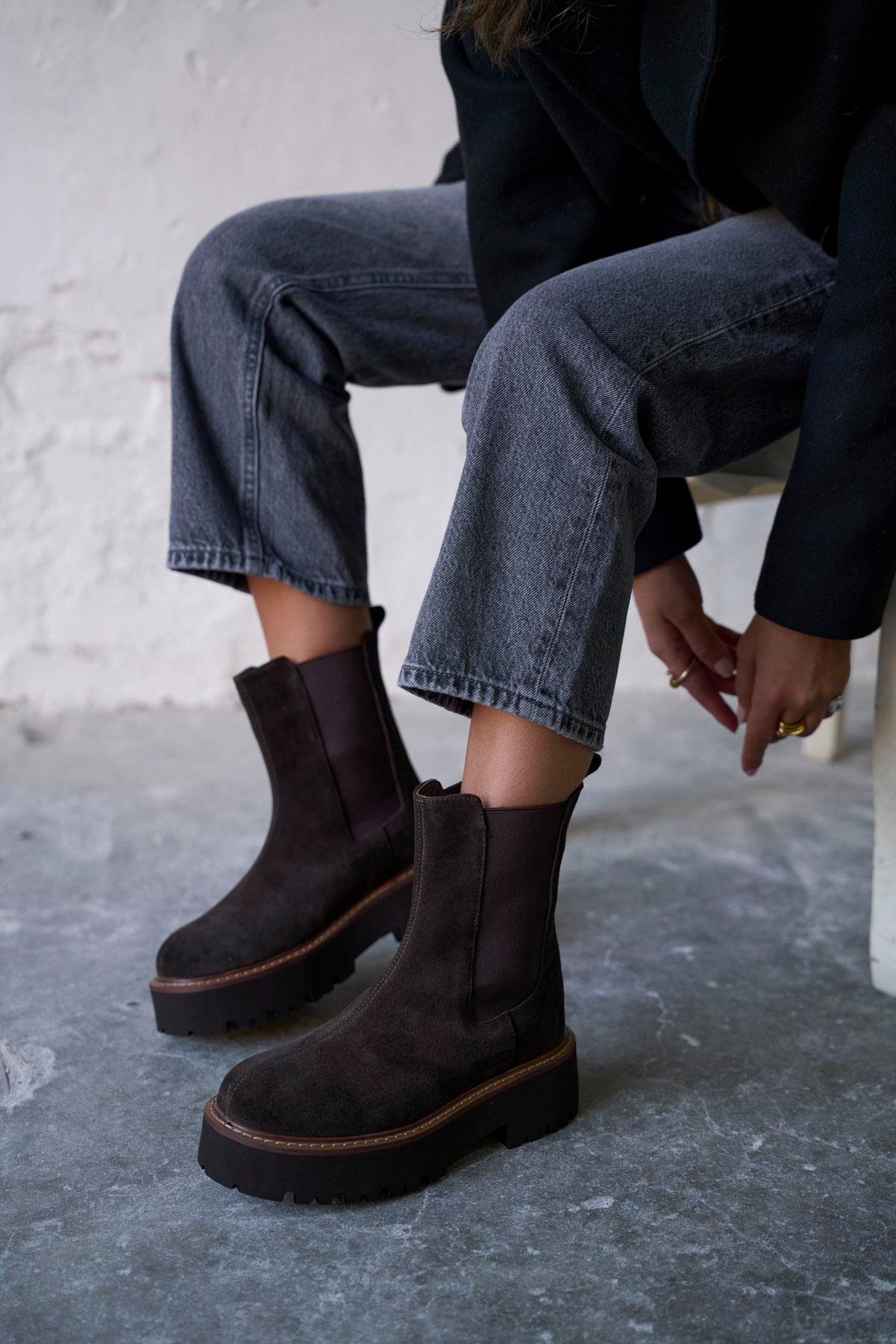 KROSSA KAHVE SÜET BOT