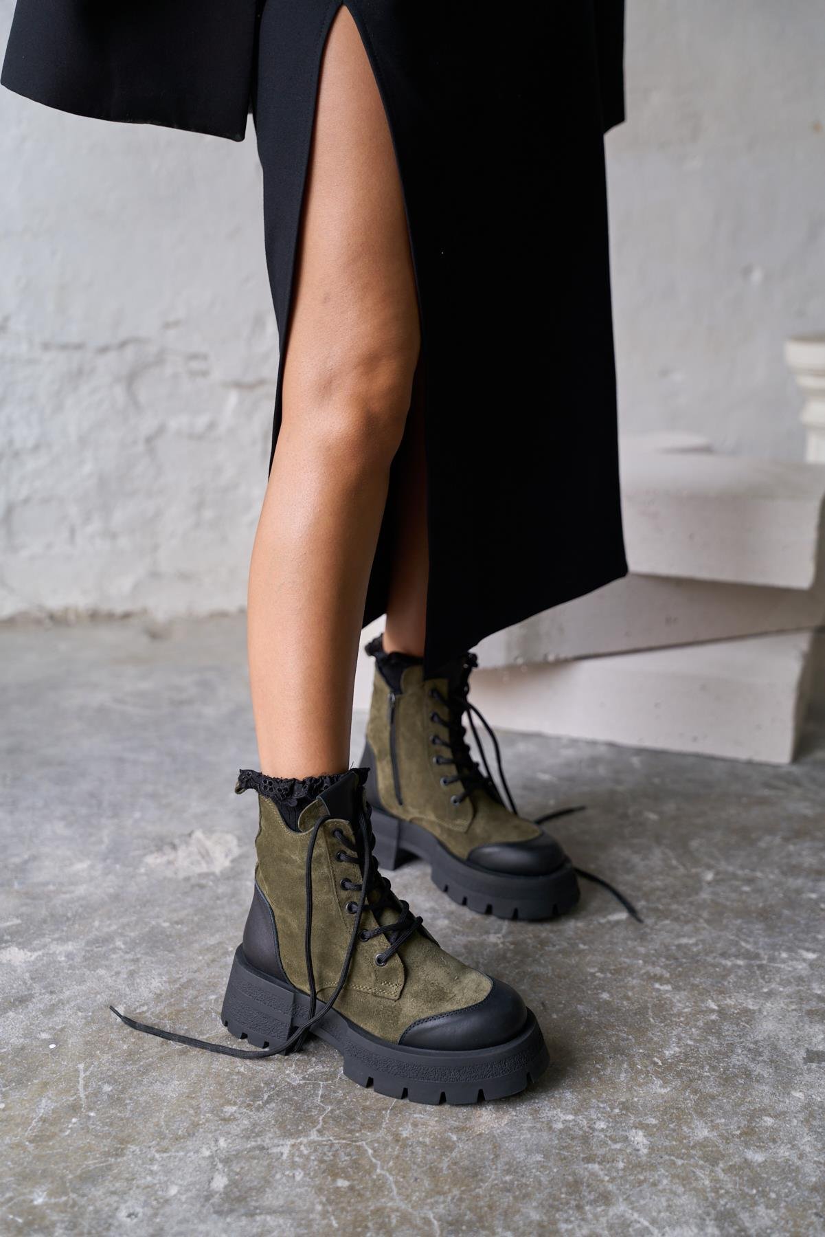 LİNEN HAKİ SÜET BOT