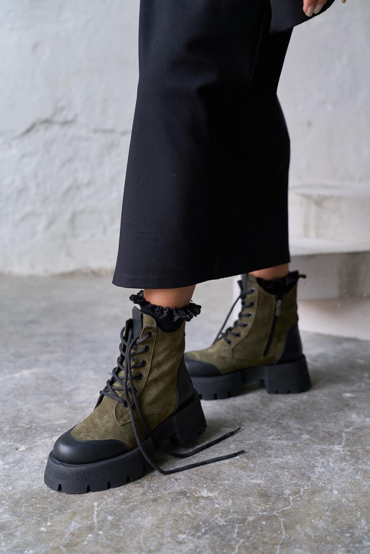 LİNEN HAKİ SÜET BOT