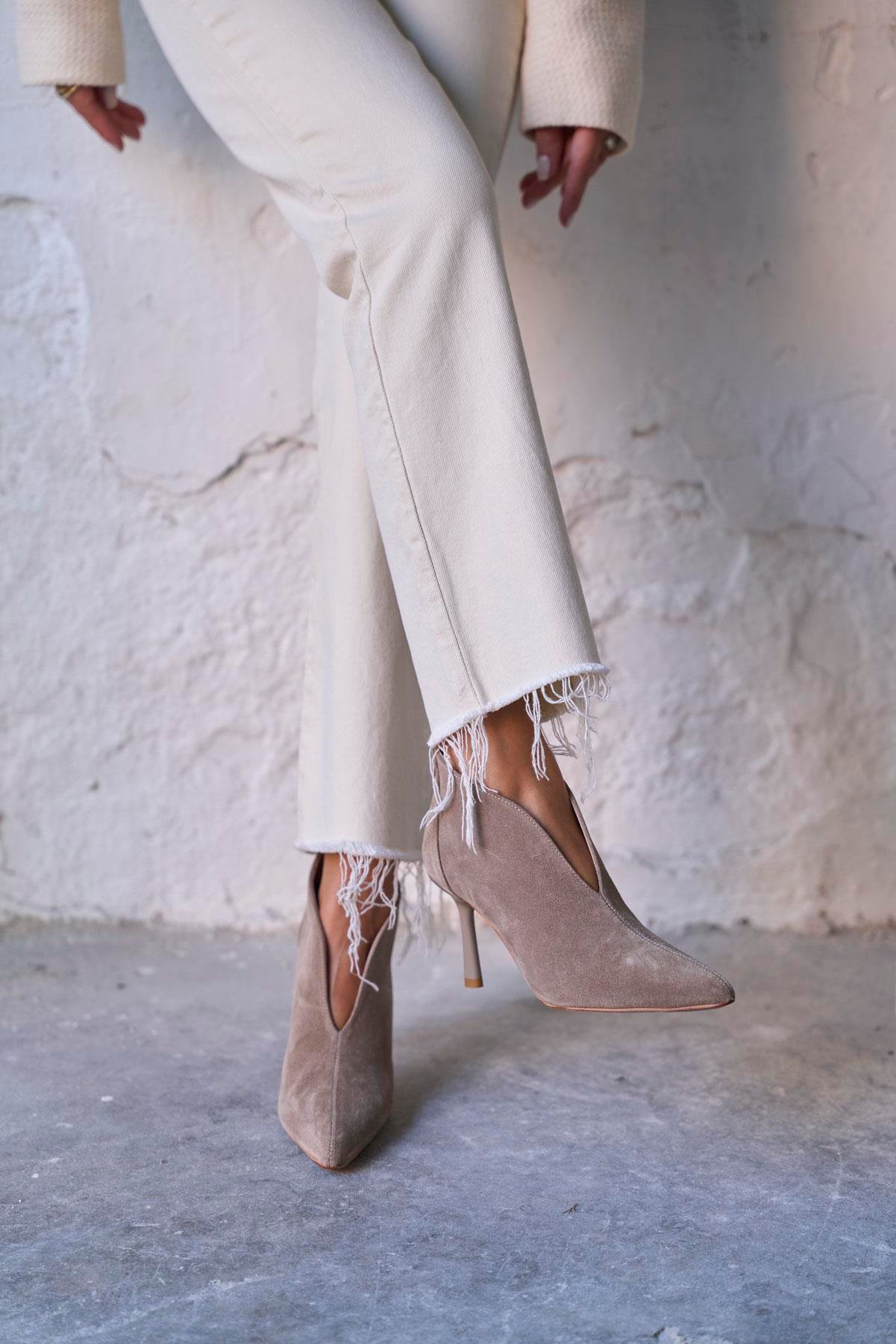 MERLY VİZON SÜET TOPUKLU BOT