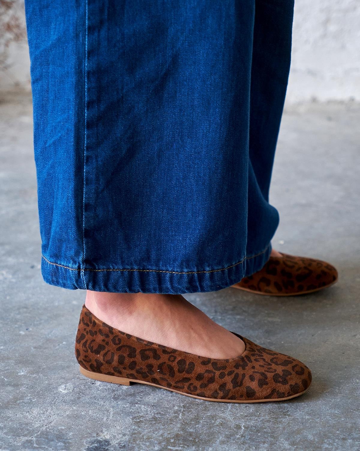 MOTTA LEOPAR SÜET BABET
