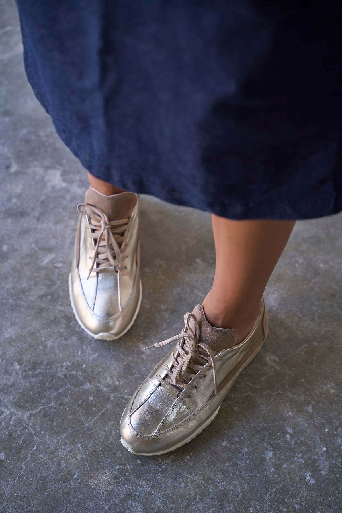 MULDER GOLD DERİ SPOR AYAKKABI