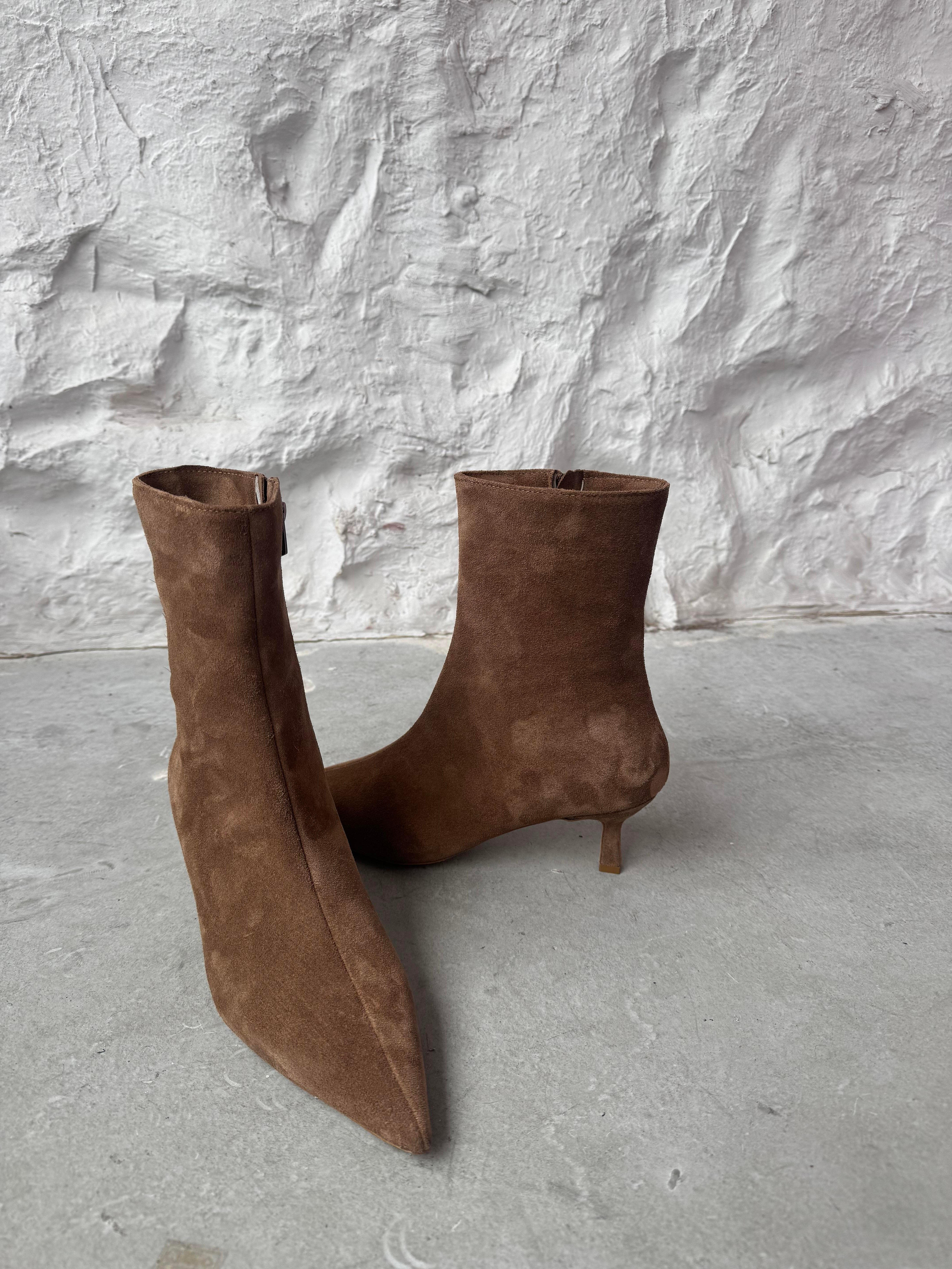 PALMA KUM SÜET TOPUKLU BOT 