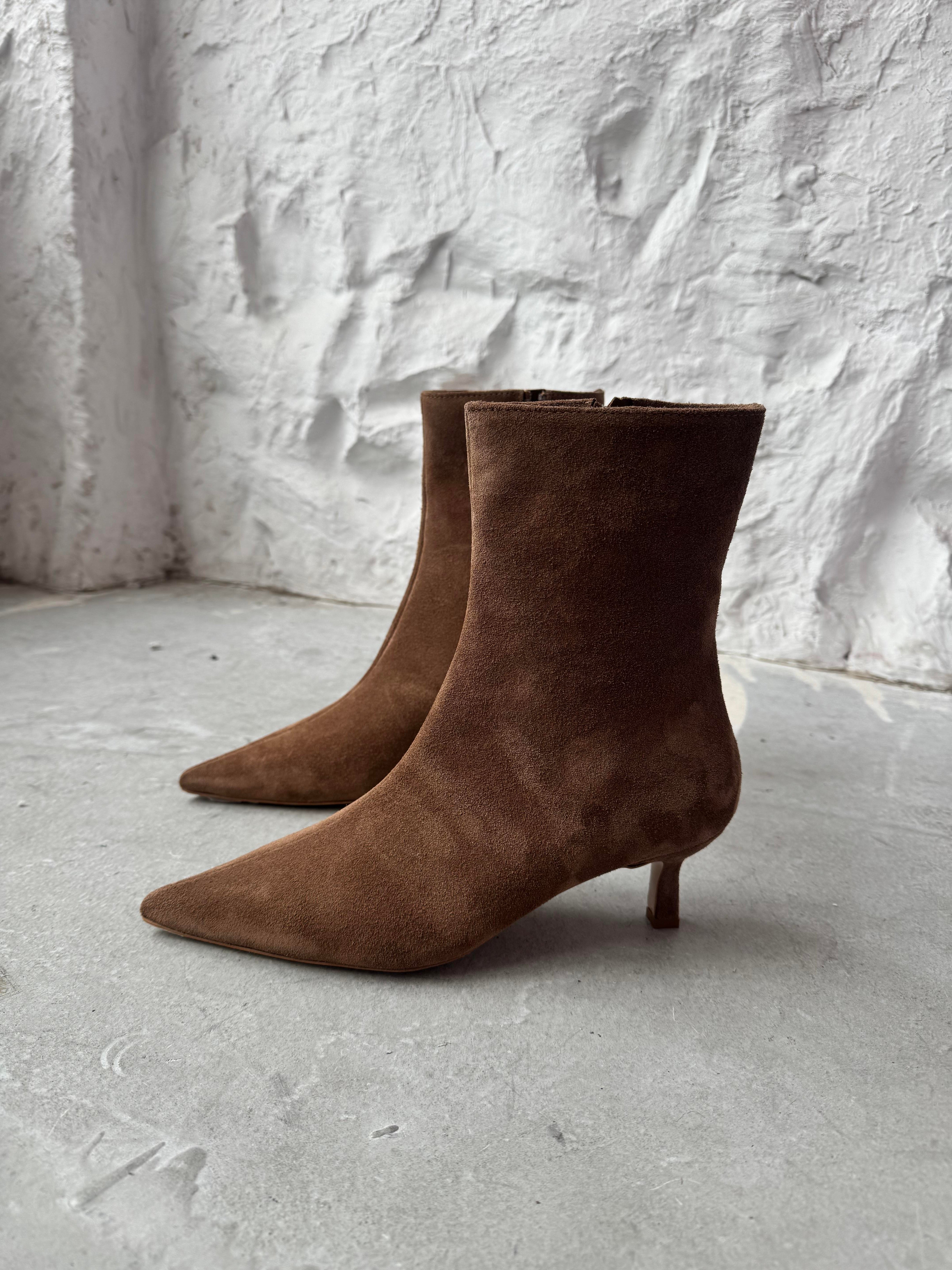 PALMA KUM SÜET TOPUKLU BOT 