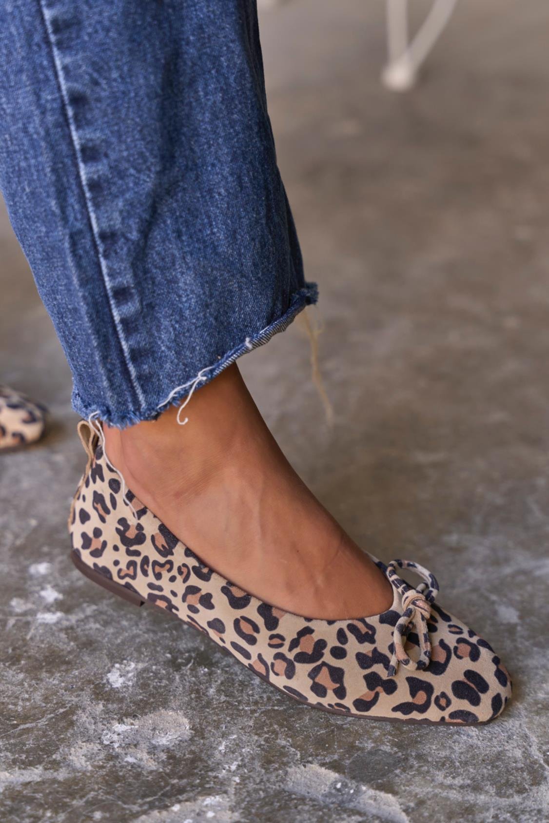 PİGGY LEOPAR SÜET BABET