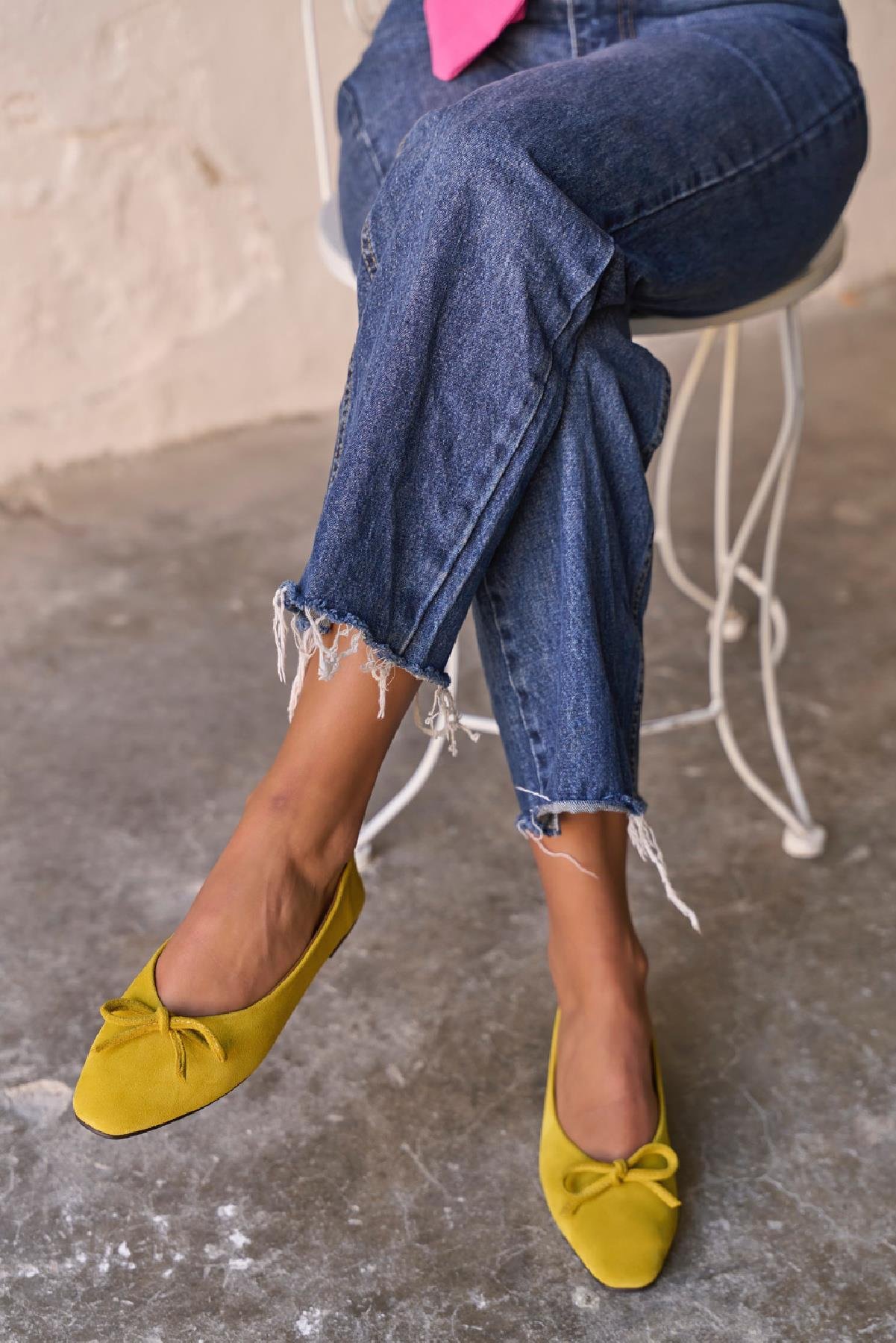 PİGGY SARI SÜET BABET