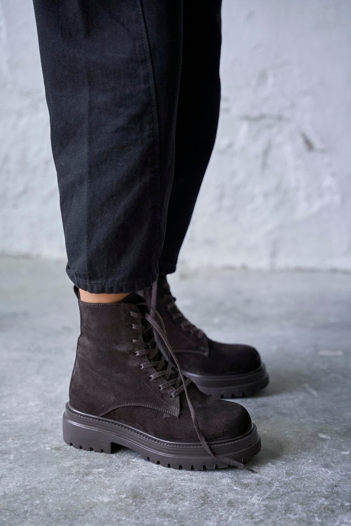 POİPET ACI KAHVE SÜET BOT