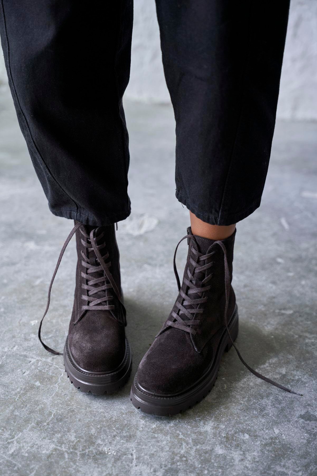 POİPET ACI KAHVE SÜET BOT