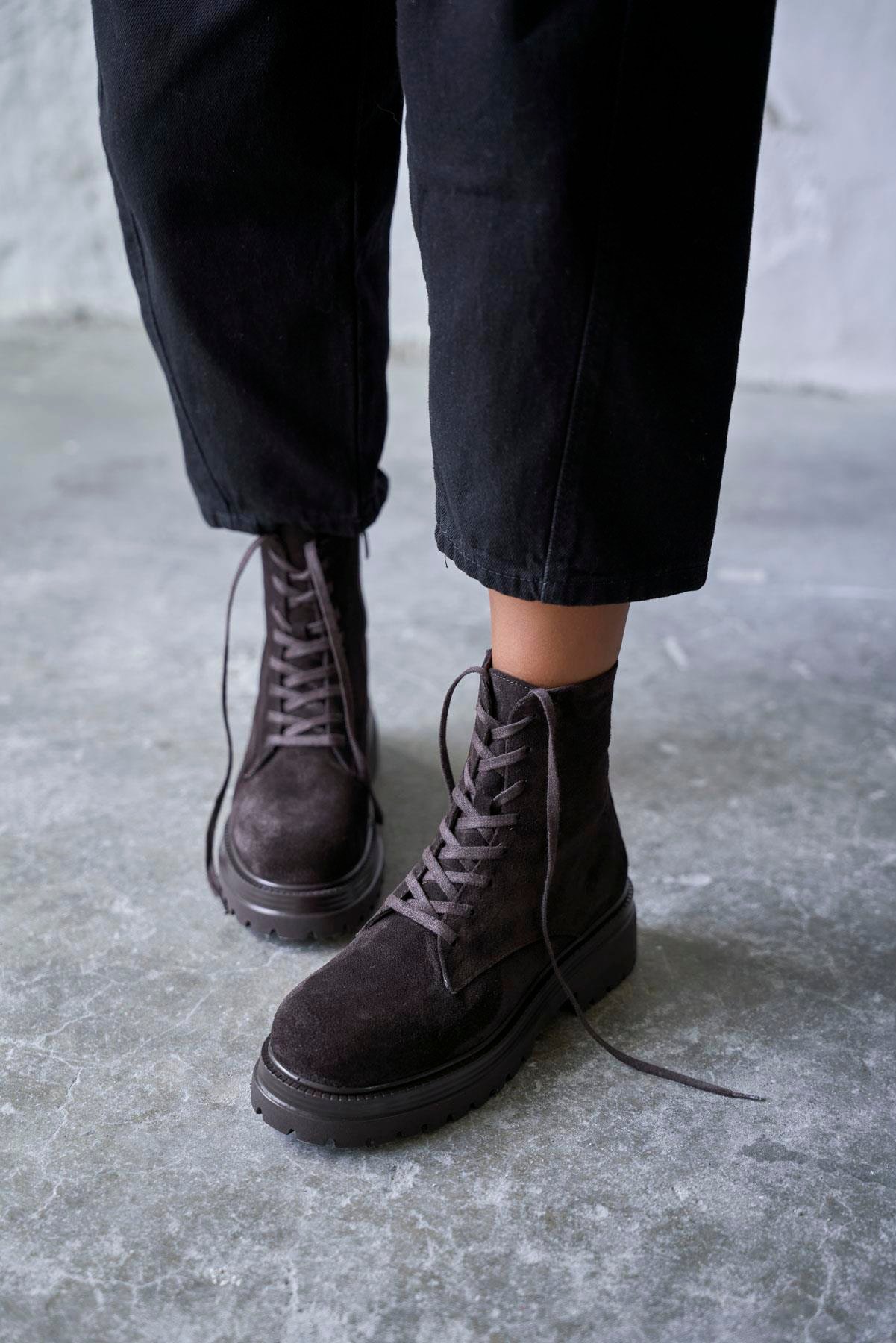 POİPET ACI KAHVE SÜET BOT