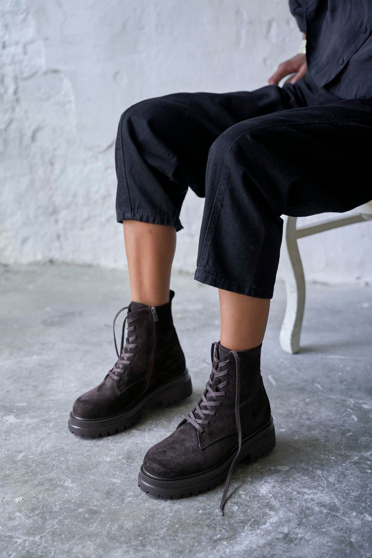 POİPET ACI KAHVE SÜET BOT