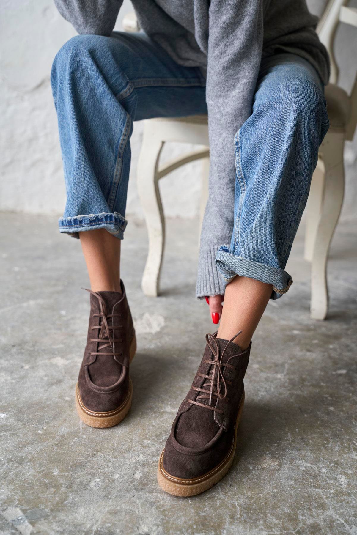 REGGİO KAHVE SÜET BOT