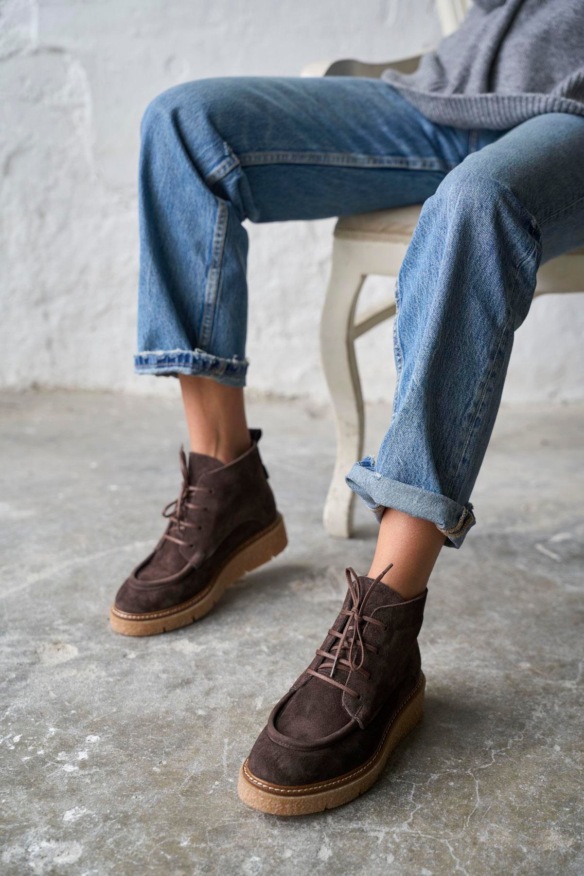 REGGİO KAHVE SÜET BOT